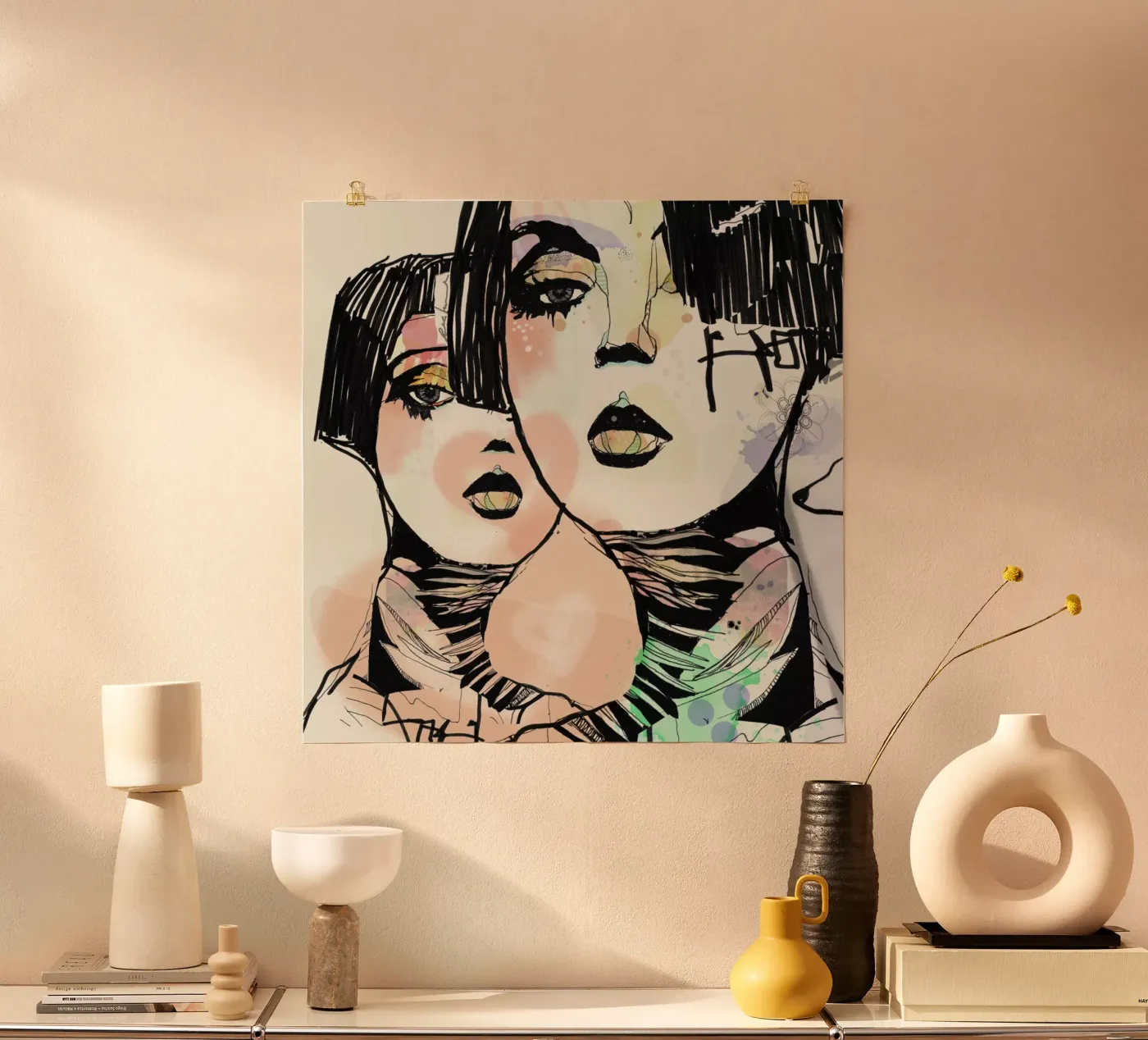 Mind Against poster by Giulio Iurissevich