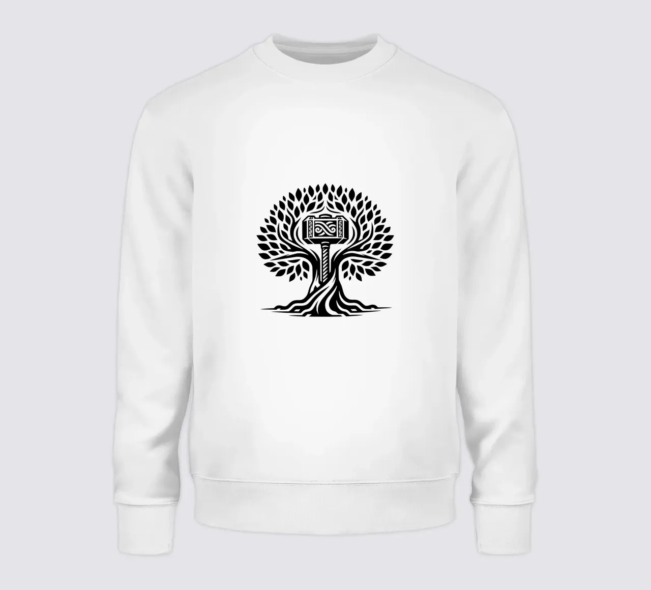 Mandala in bianco e nero felpa da Spiritual Touch