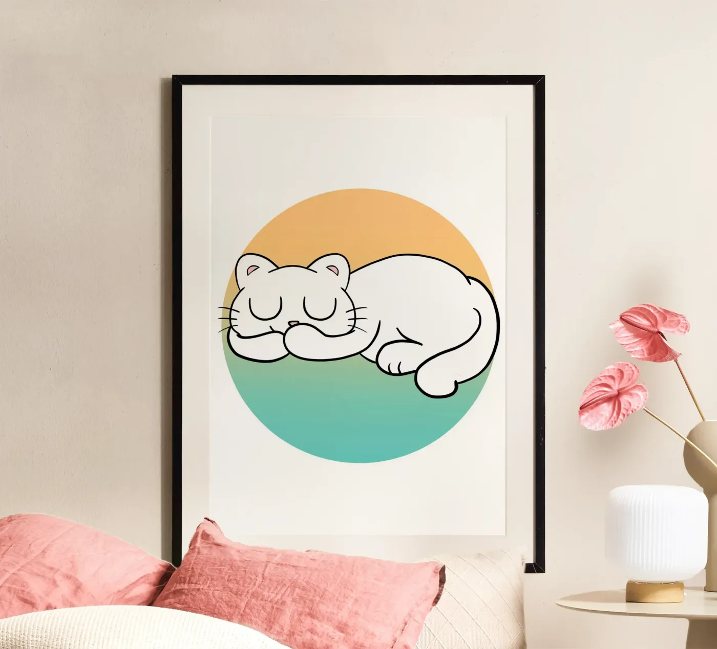 Cat nap poster da BAINAI KIDS