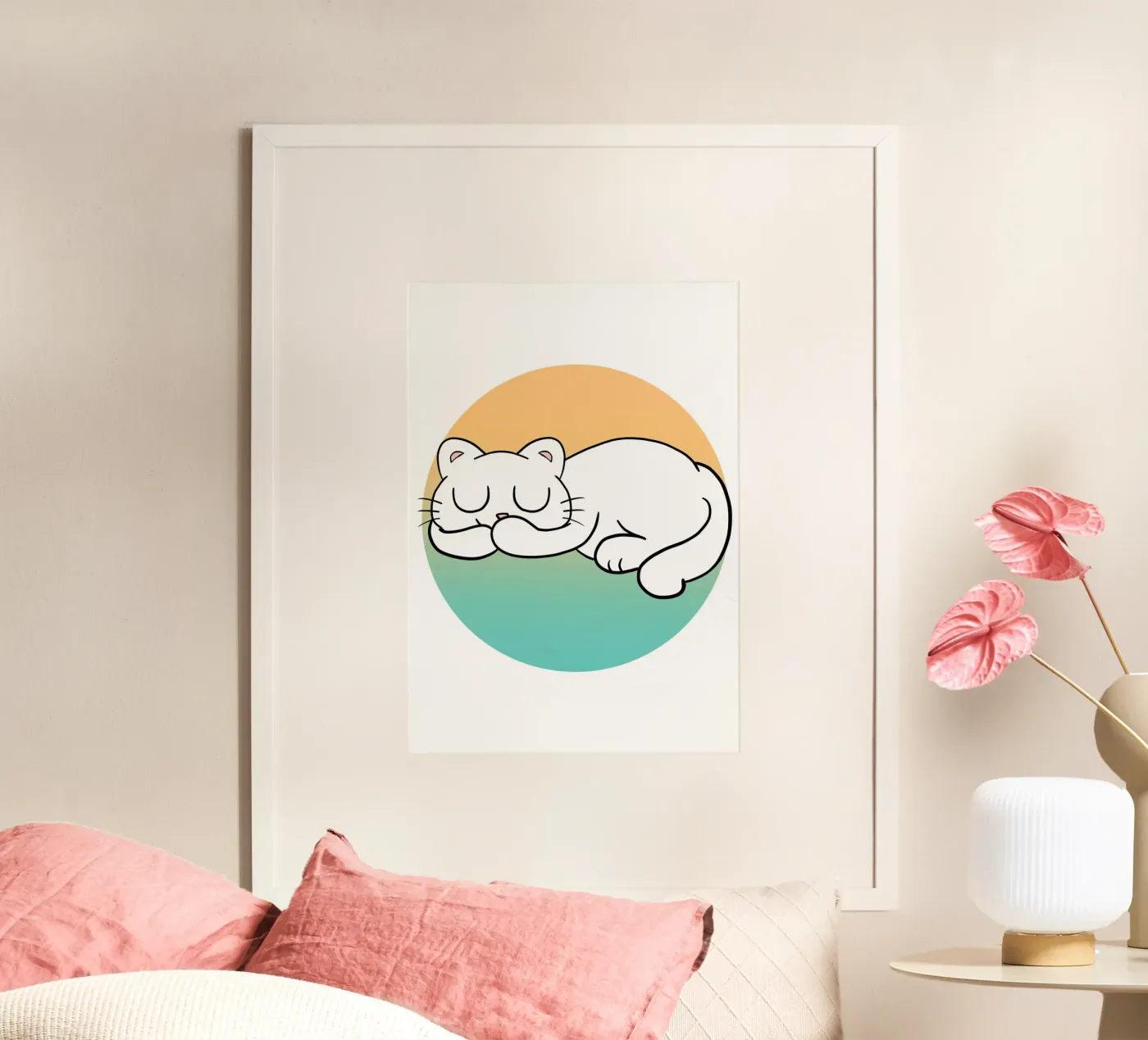 Cat nap poster da BAINAI KIDS