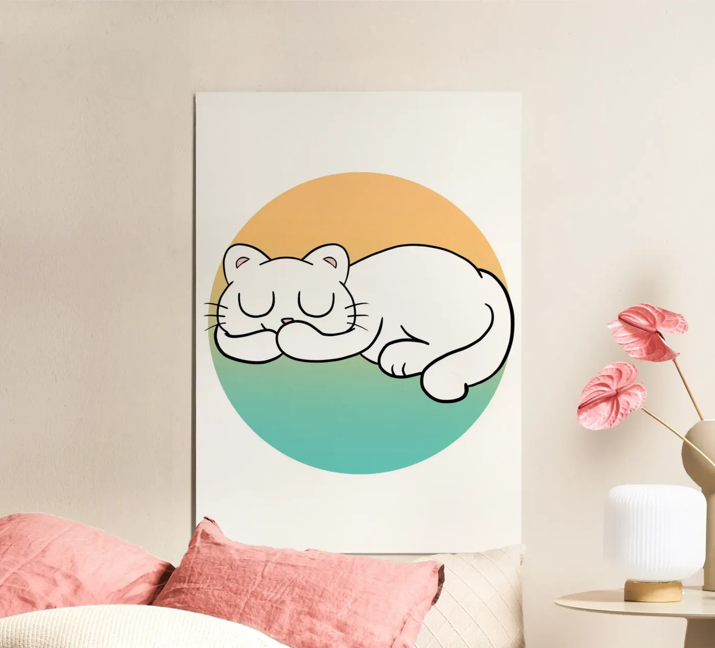 Cat nap poster da BAINAI KIDS