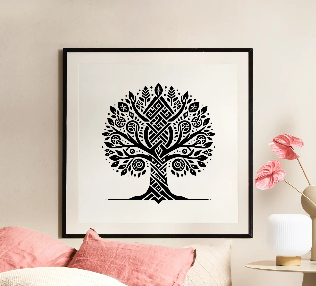 Mandala in bianco e nero carta hahnemühle da Spiritual Touch