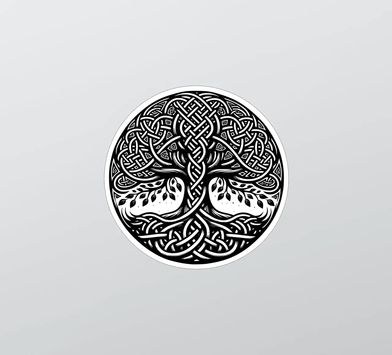 Black & White Mandala sticker by Spiritual Touch