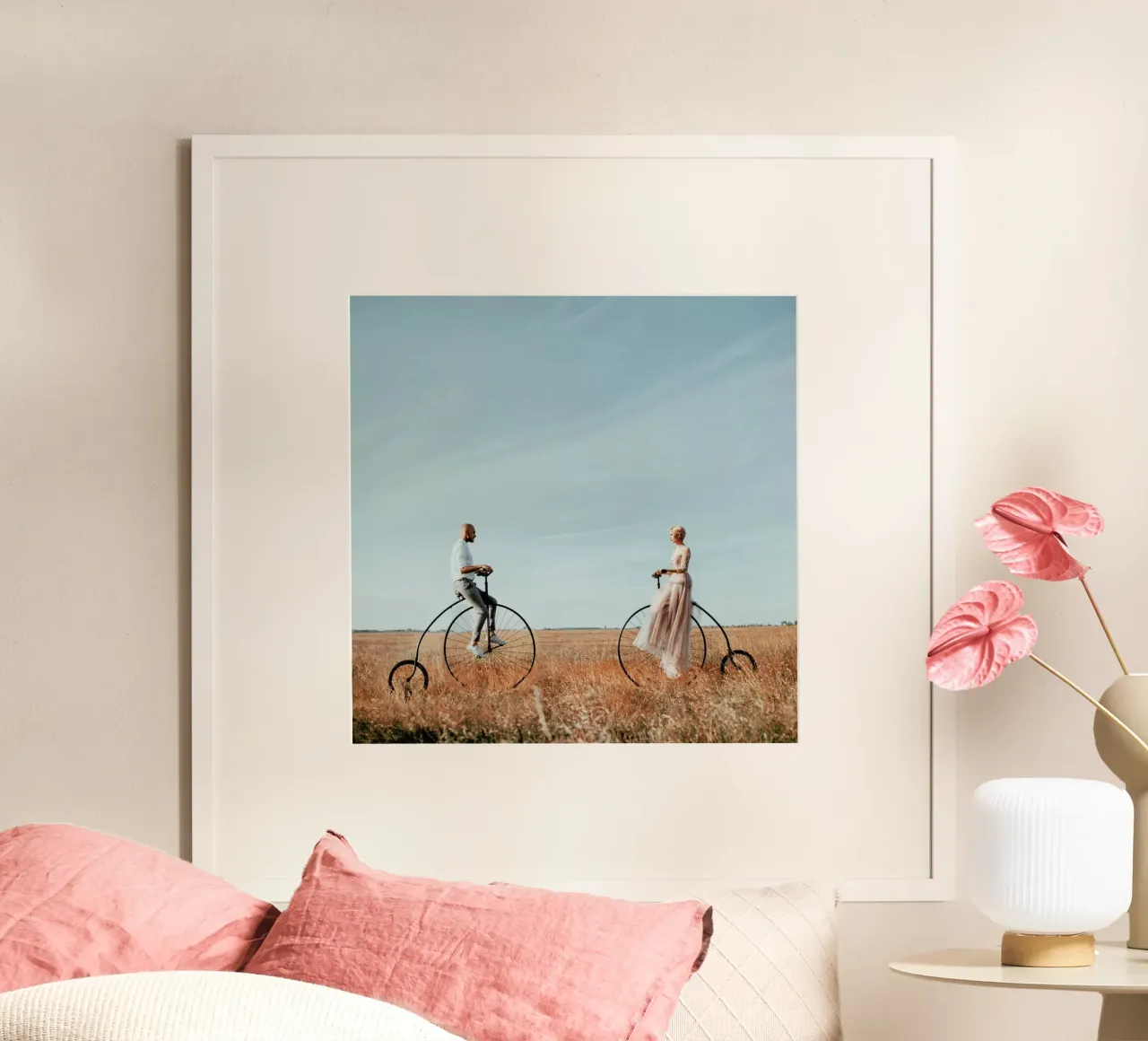 The One poster con telaio in alluminio da Jovana Rikalo