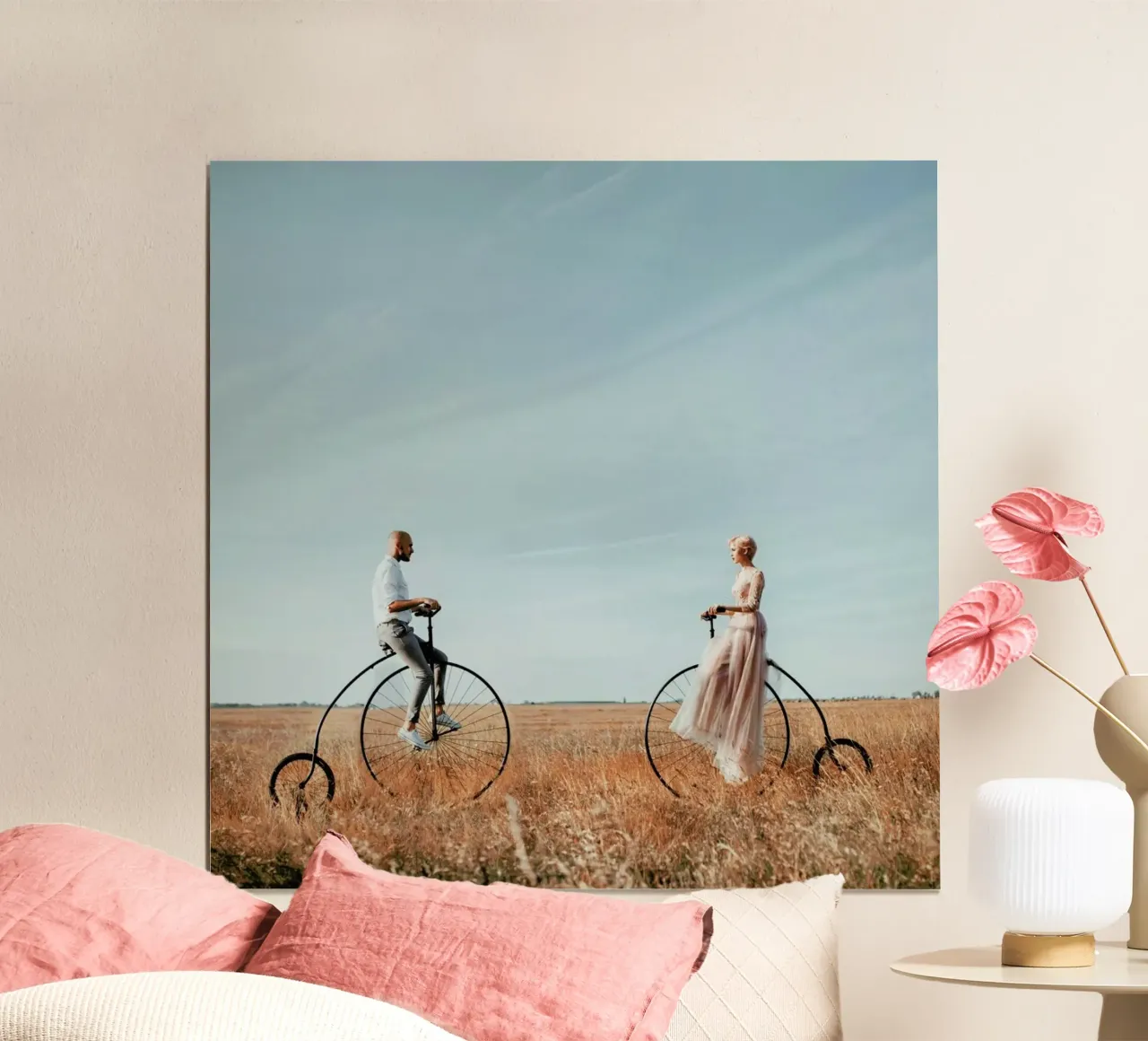The One poster con telaio in alluminio da Jovana Rikalo