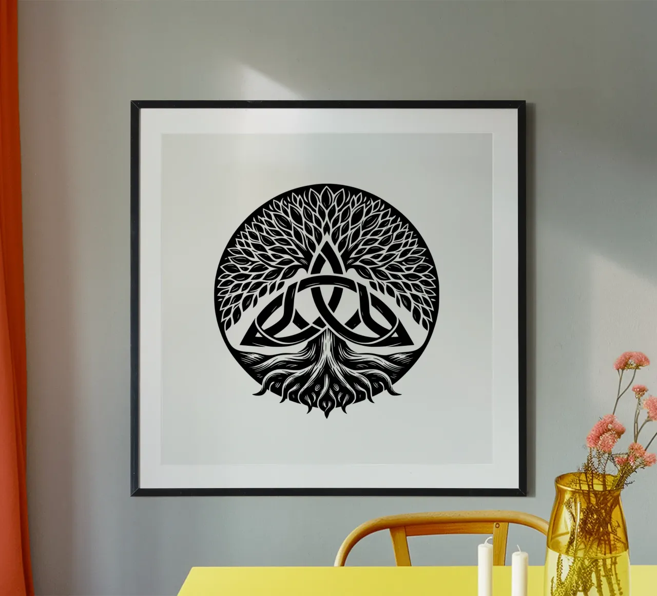 Mandala in bianco e nero carta hahnemühle da Spiritual Touch