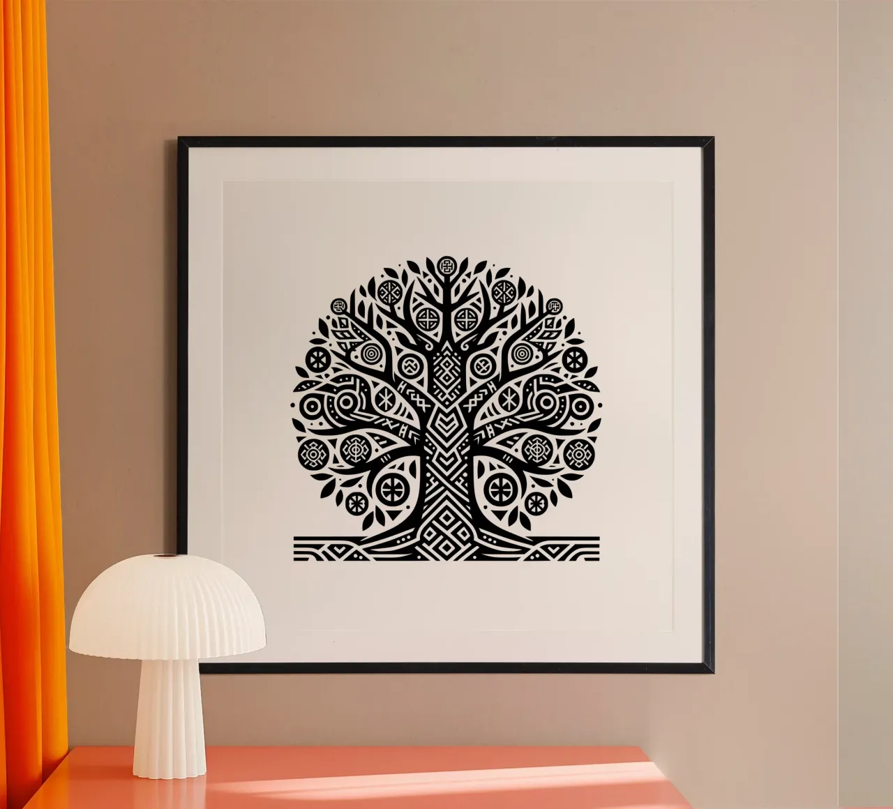 Mandala in bianco e nero carta hahnemühle da Spiritual Touch