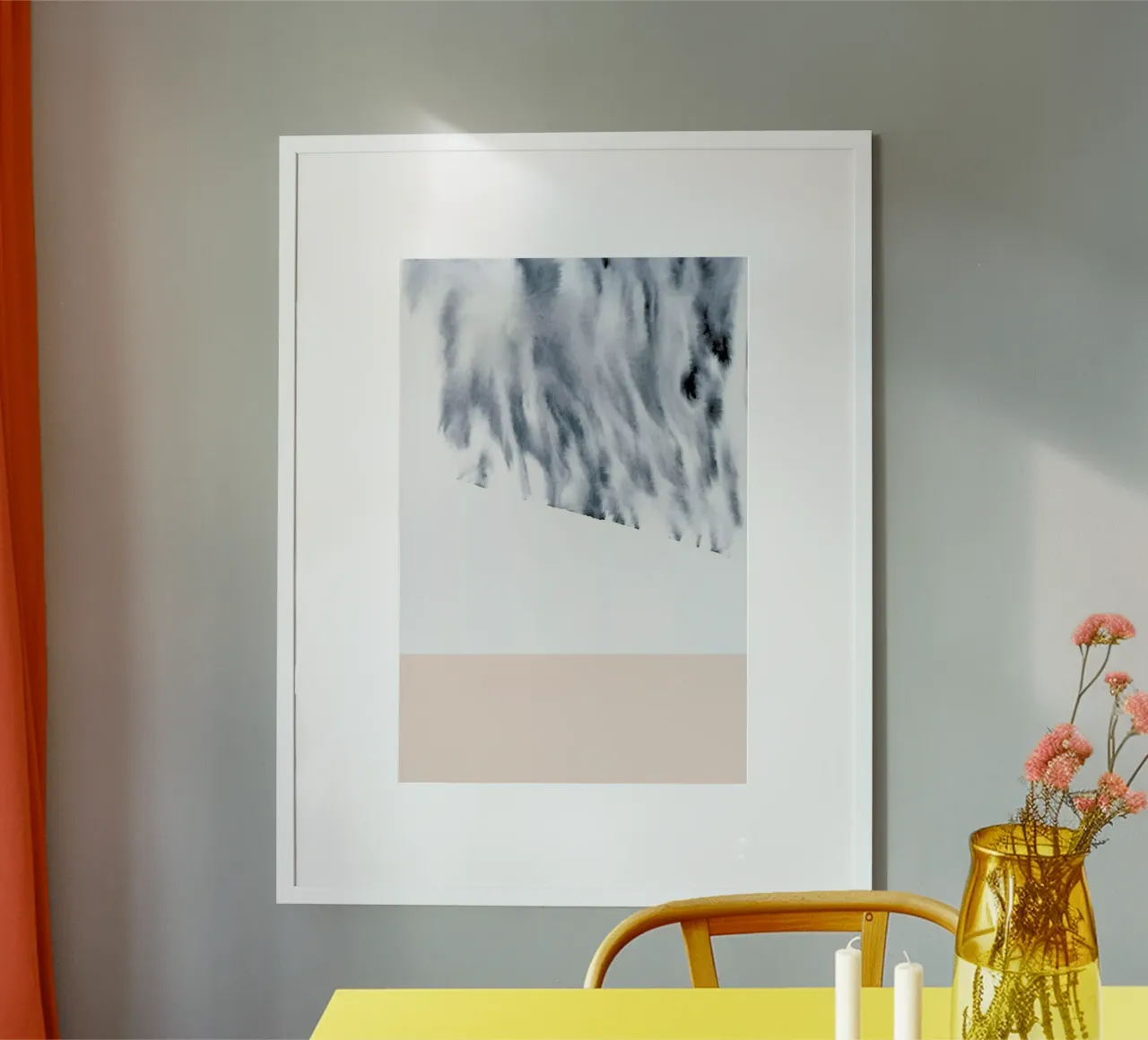 Minimal Ink poster con telaio in plastica da IRIS LEHNHARDT FINE ART