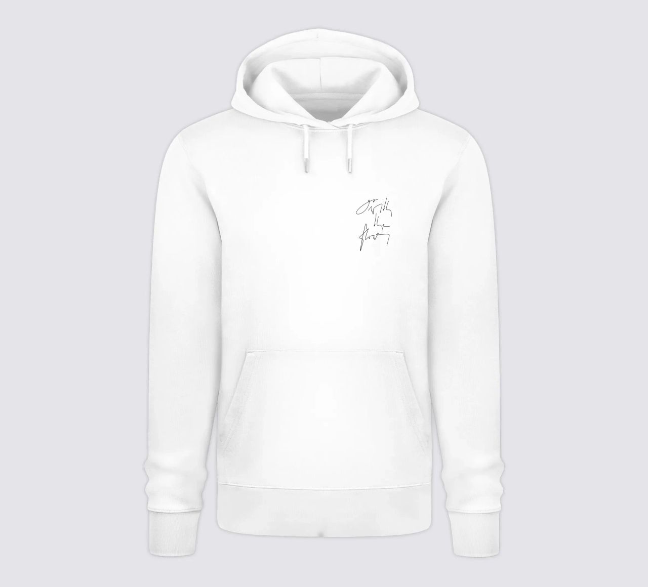 Go with the flow! felpa con cappuccio da LIMITED EDITION LETTERS