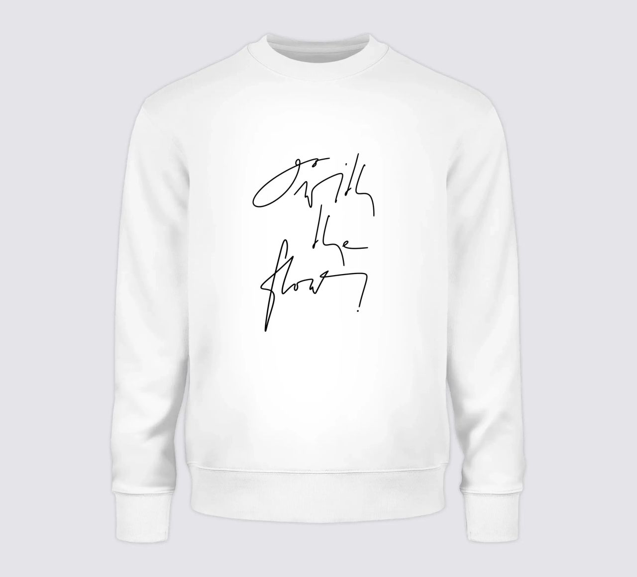 Go with the flow! felpa da LIMITED EDITION LETTERS