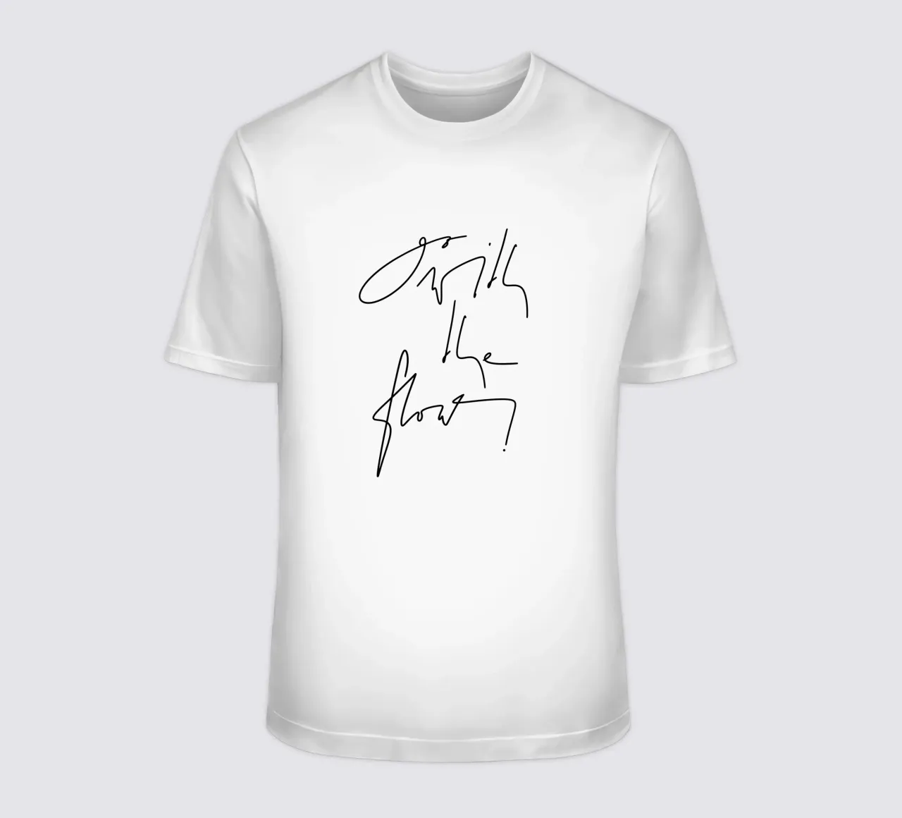Go with the flow! t-shirt da LIMITED EDITION LETTERS
