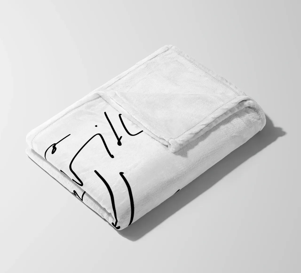 Go with the flow! coperta in pile da LIMITED EDITION LETTERS