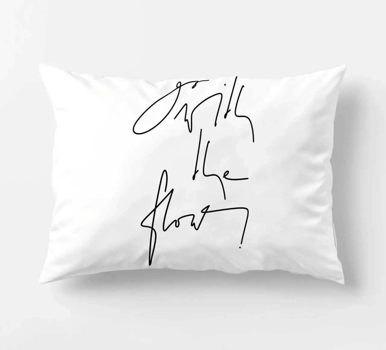 Go with the flow! cuscino da LIMITED EDITION LETTERS