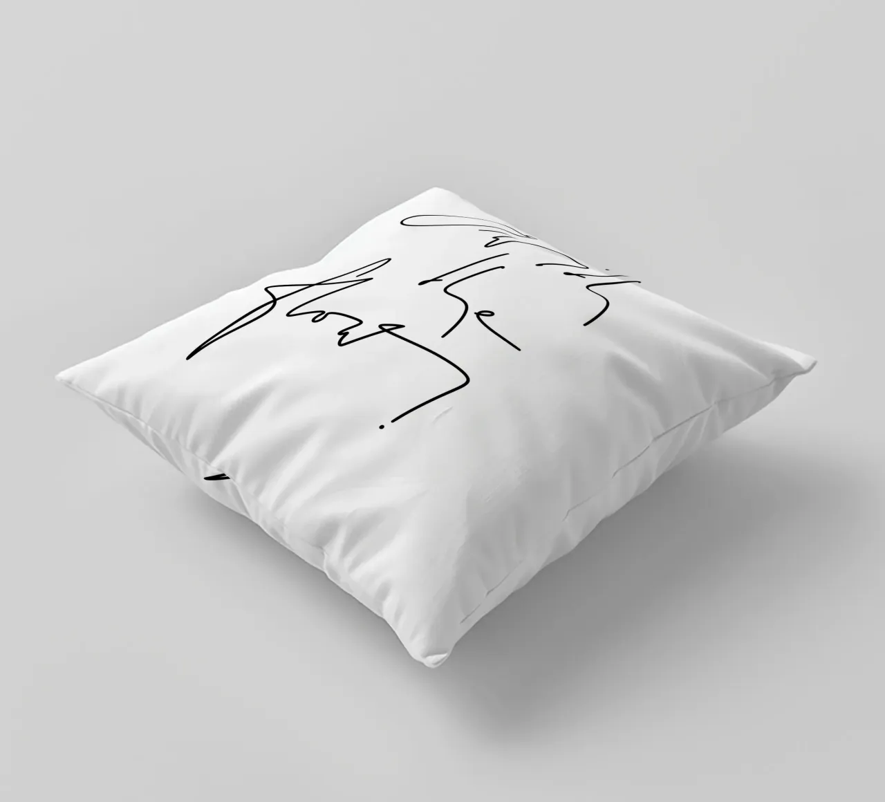 Go with the flow! cuscino da LIMITED EDITION LETTERS