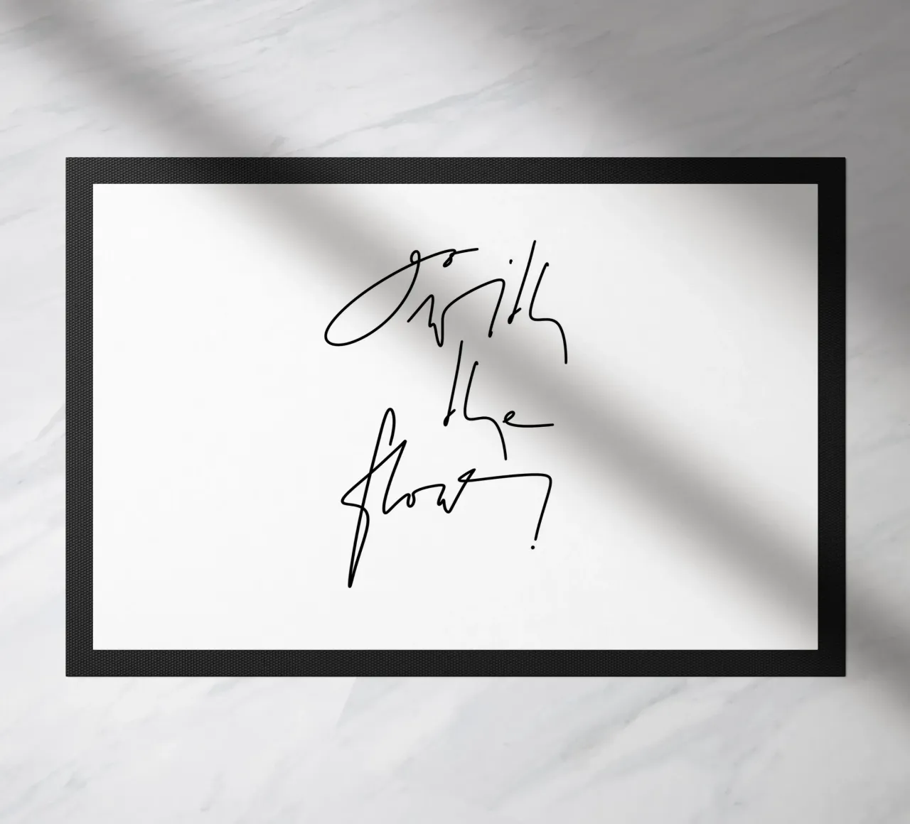 Go with the flow! zerbino da LIMITED EDITION LETTERS