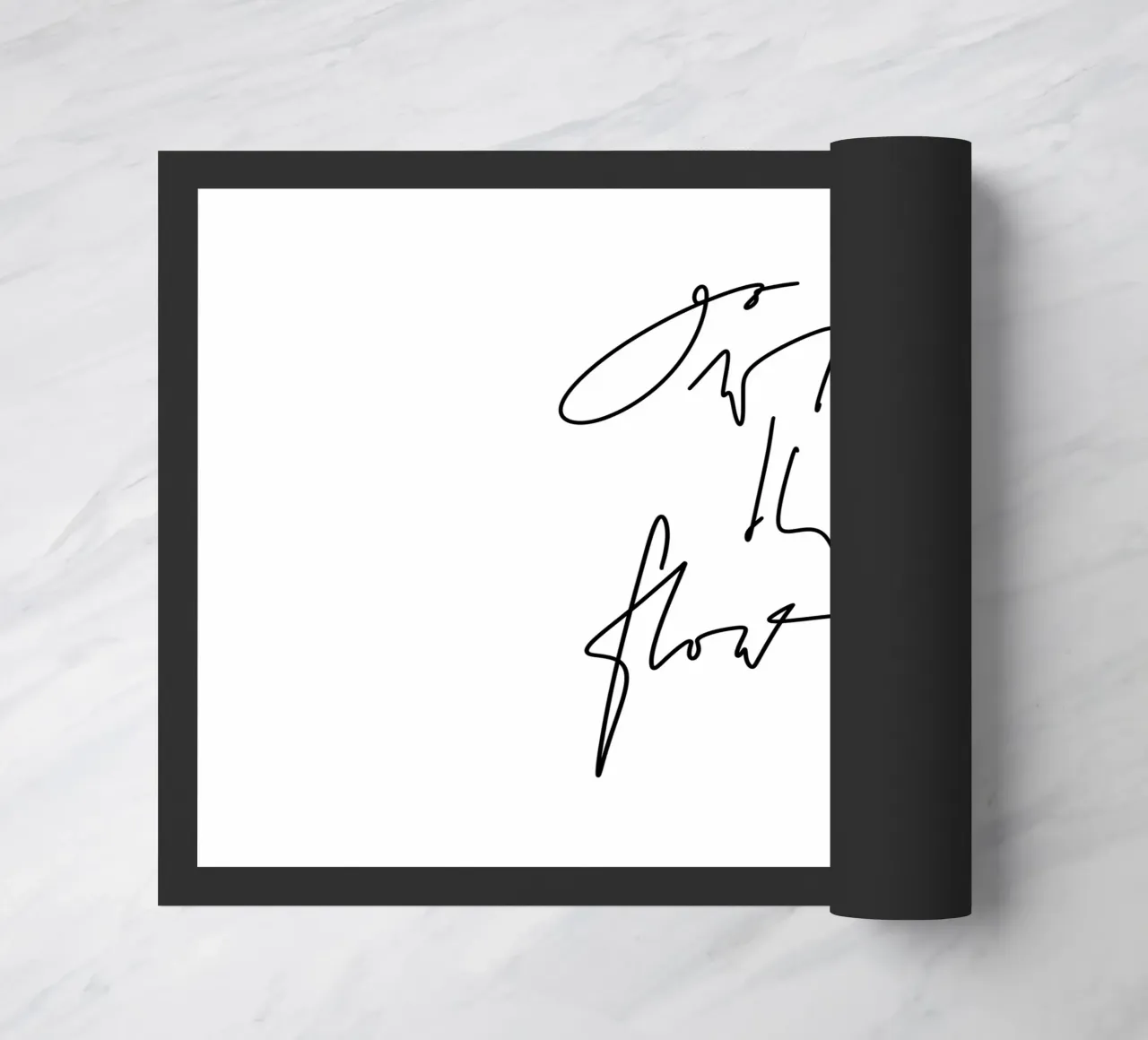 Go with the flow! zerbino da LIMITED EDITION LETTERS