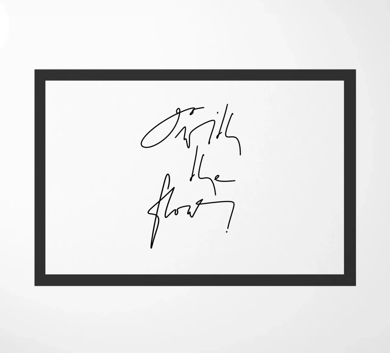 Go with the flow! zerbino da LIMITED EDITION LETTERS