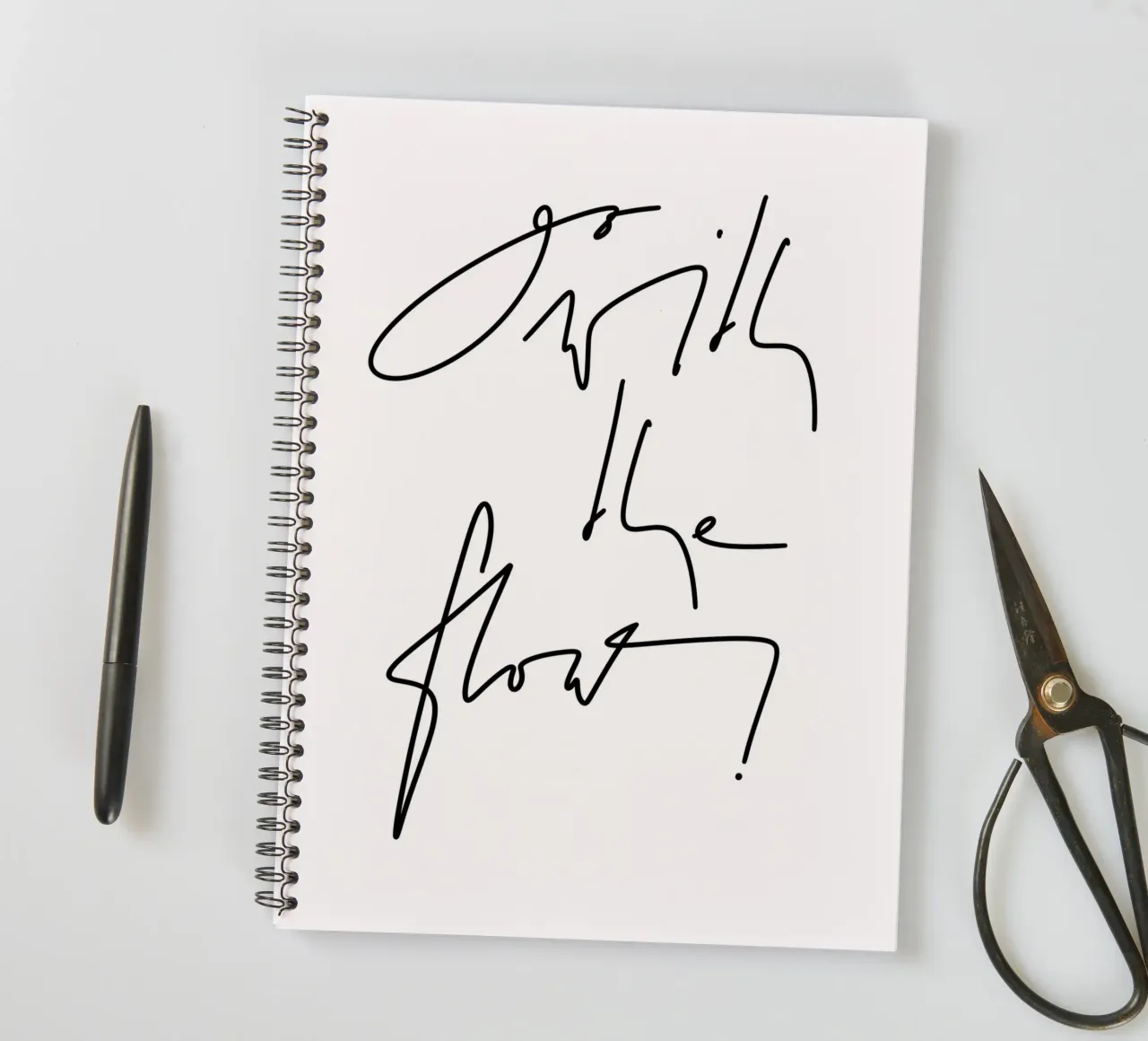 Go with the flow! diario ad anelli da LIMITED EDITION LETTERS