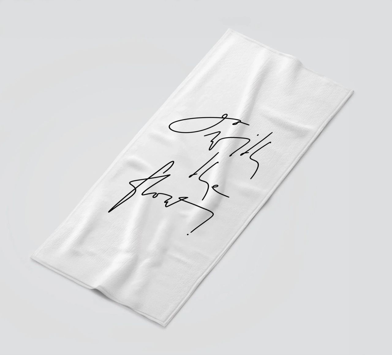 Go with the flow! telo mare da LIMITED EDITION LETTERS