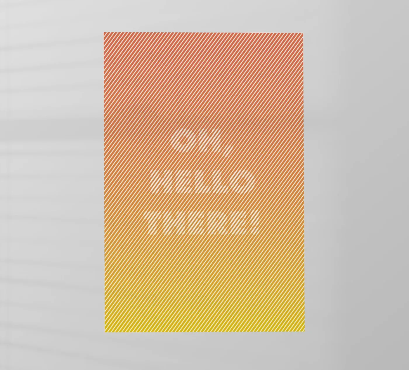 Oh Hello pellicola backlit da Chris Wharton