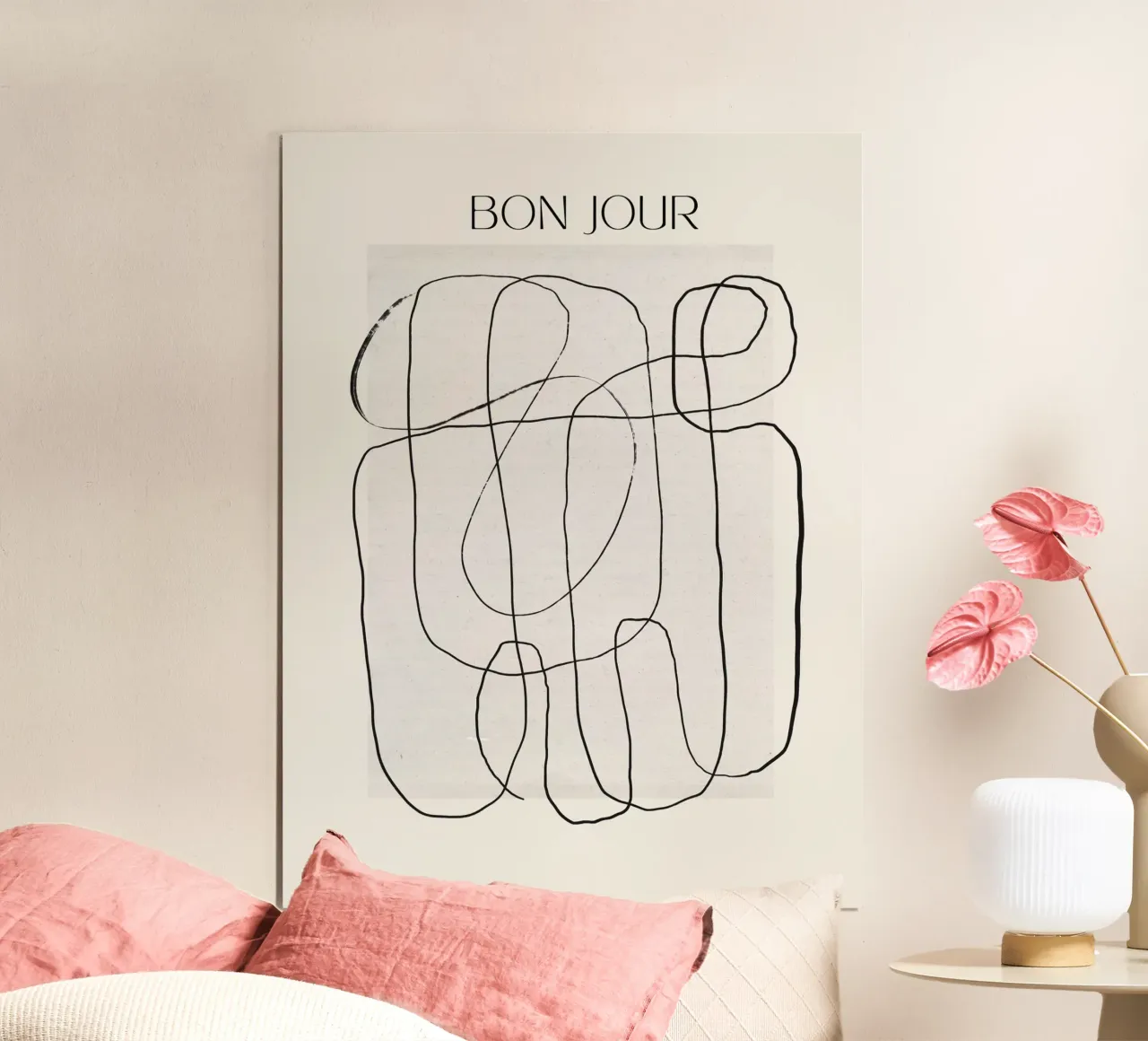 Bon Jour No 07 carta hahnemühle da treechild