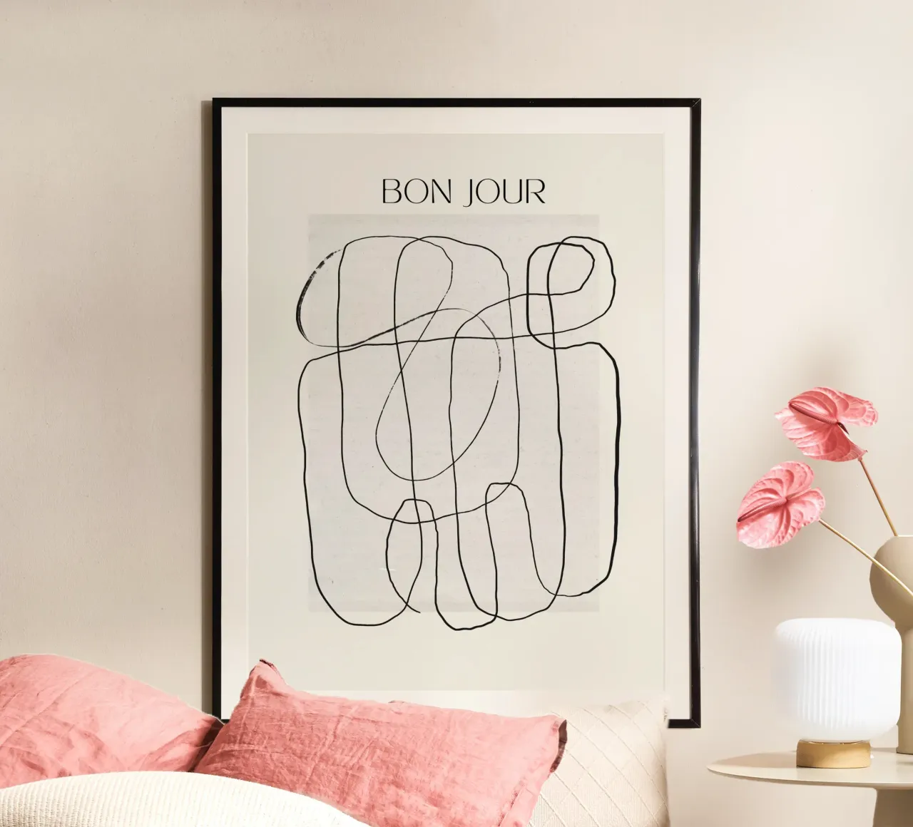 Bon Jour No 07 carta hahnemühle da treechild