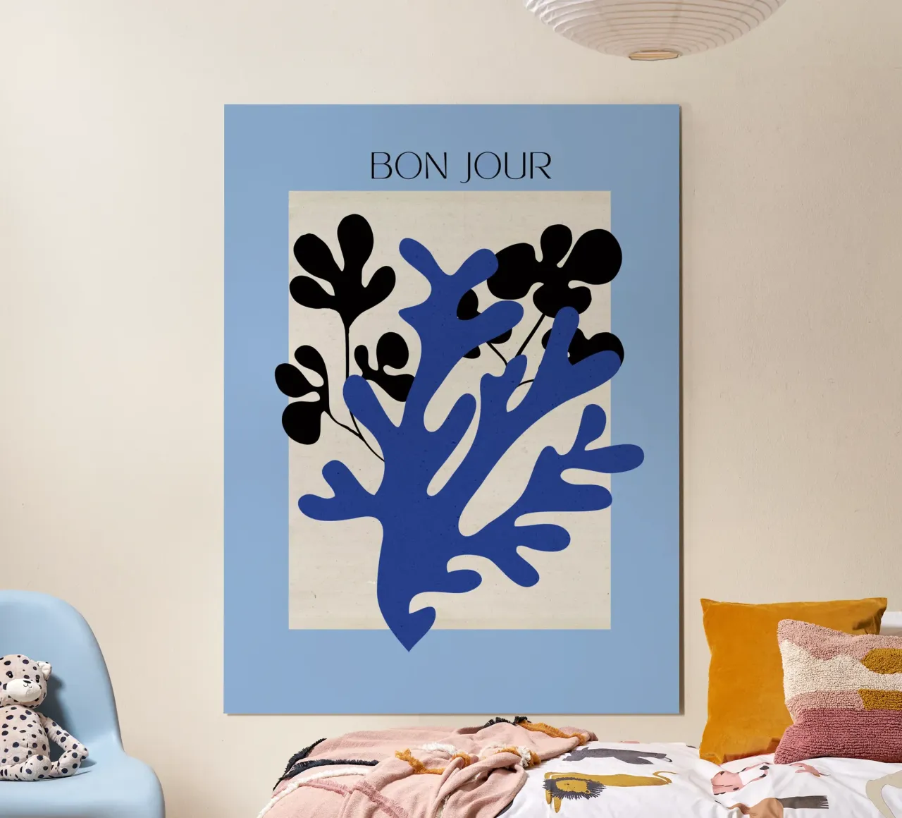 Bon Jour No 08 poster da treechild