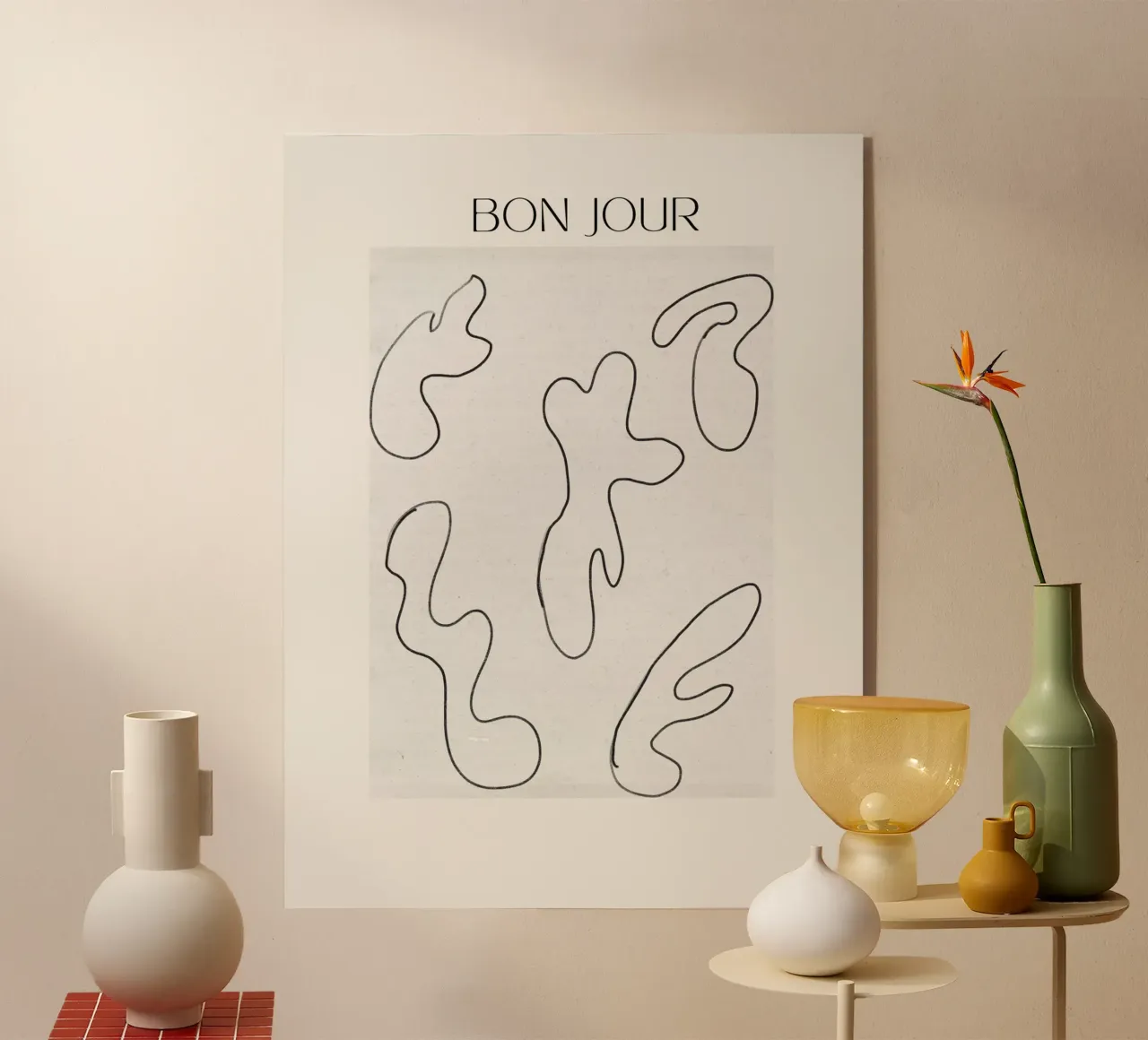 Bon Jour No 09 plexiglass da treechild
