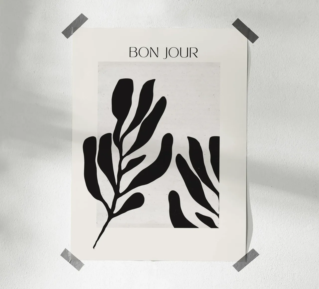 Bon Jour No 10 poster da treechild