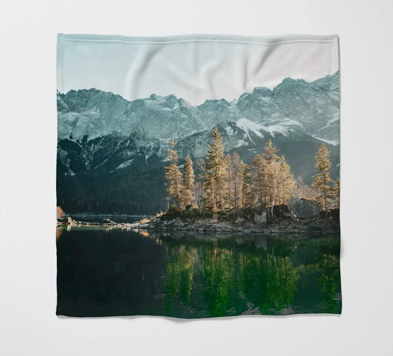Eibsee 2 coperta in pile da Flo Klein
