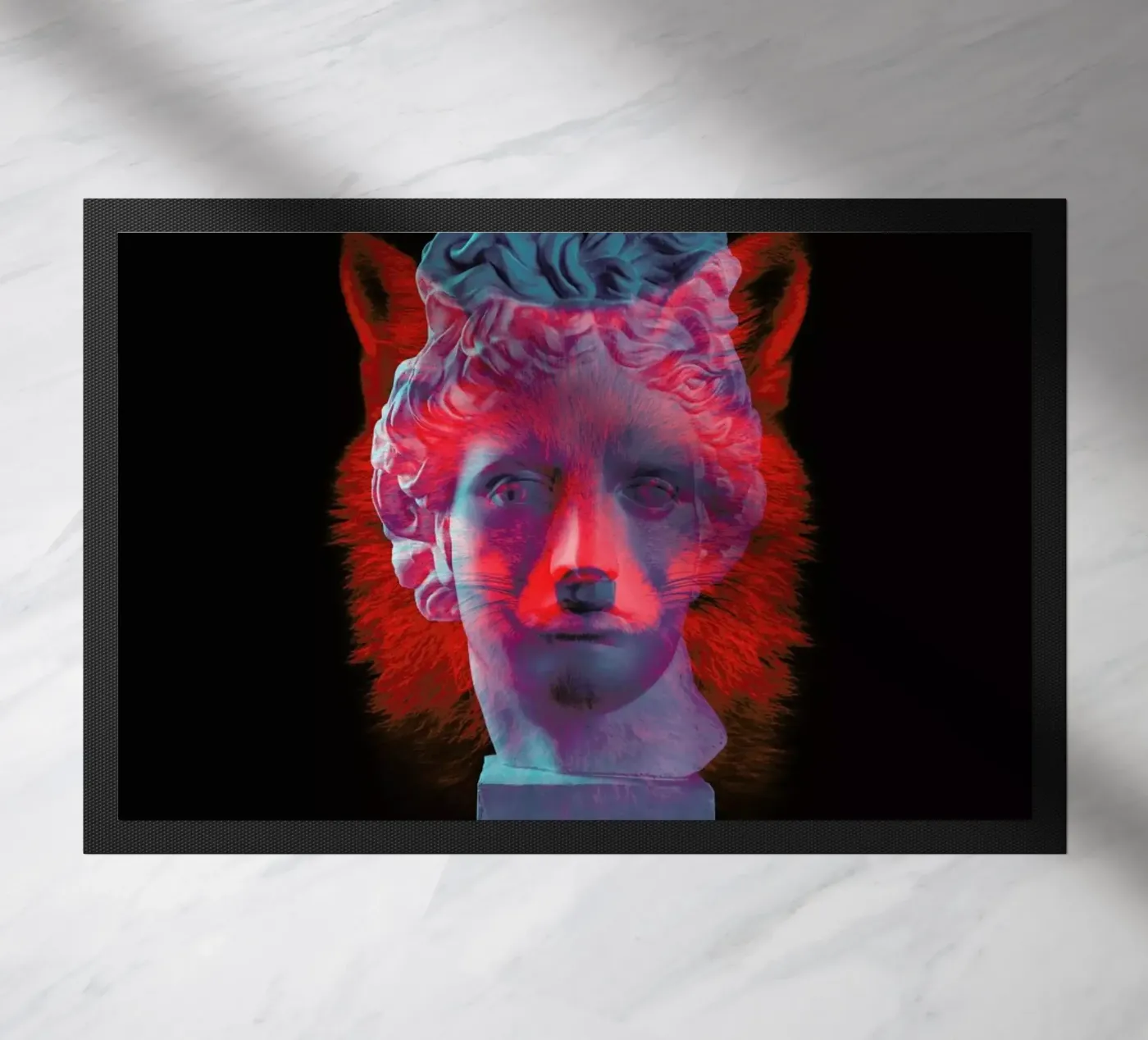 Fox Fußmatte von Chris Wharton