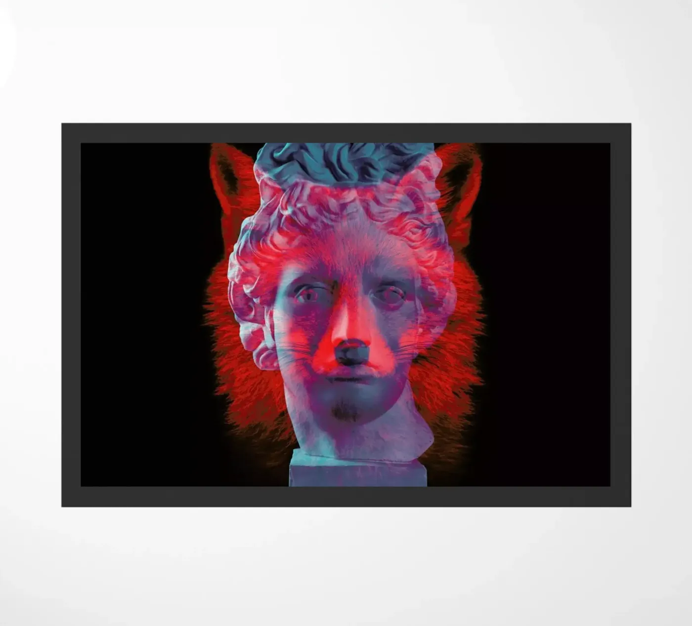 Fox Fußmatte von Chris Wharton