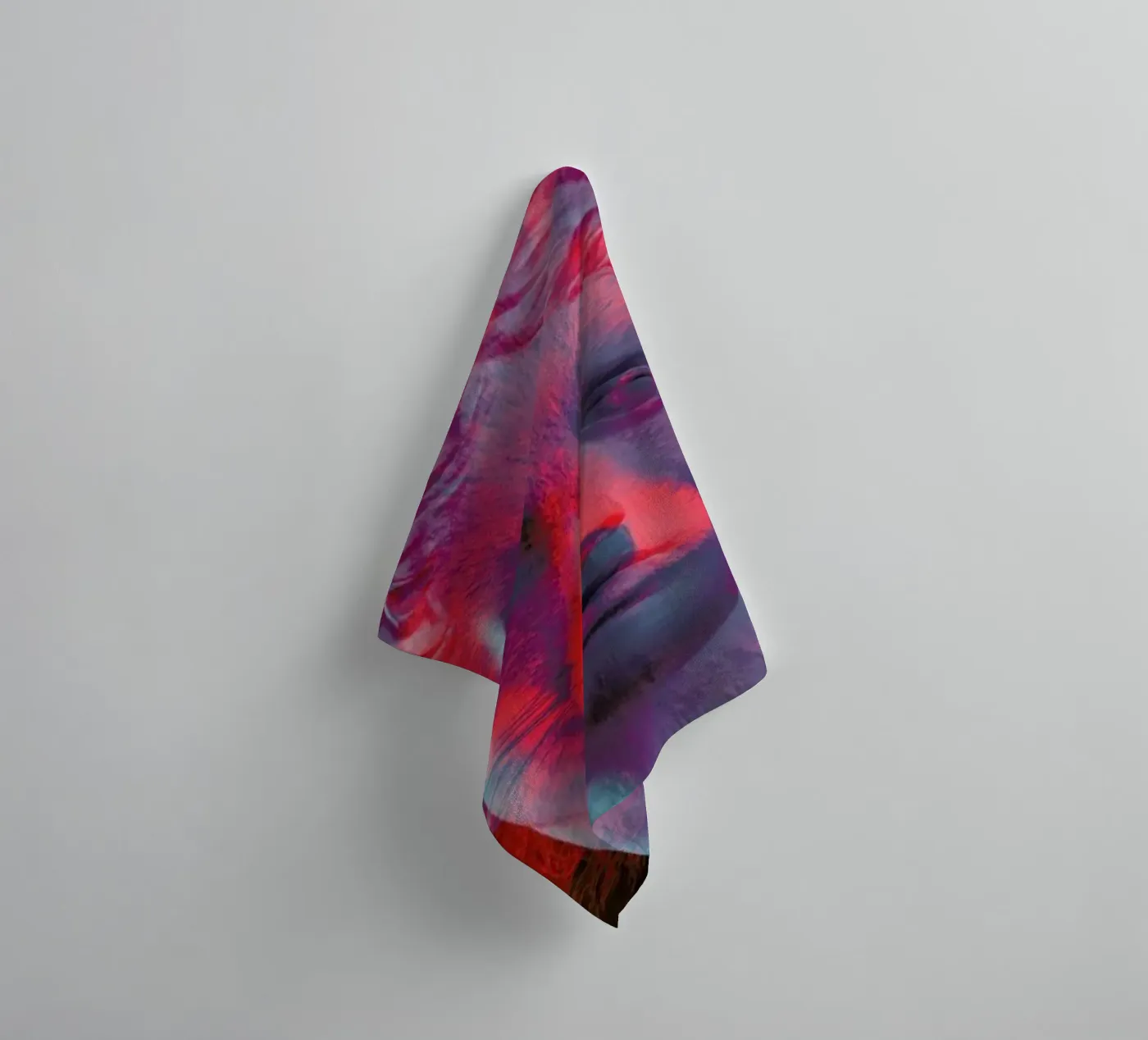 Fox towel by Chris Wharton