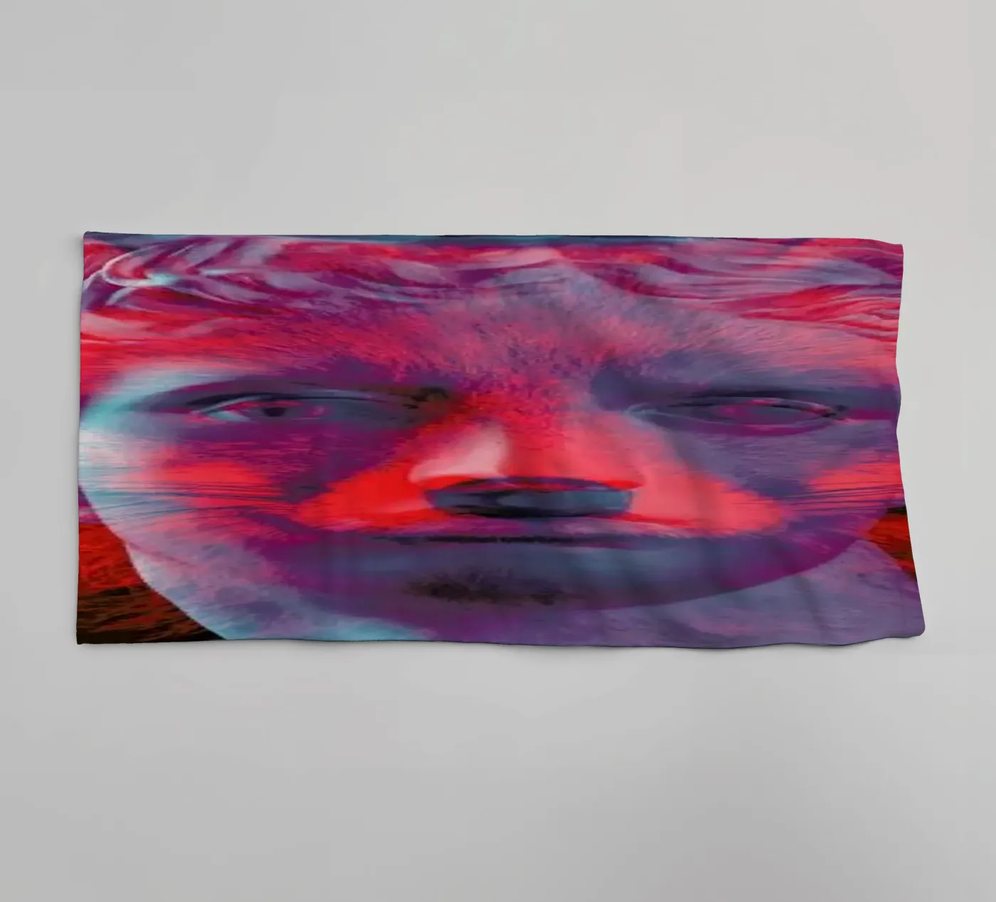 Fox towel by Chris Wharton