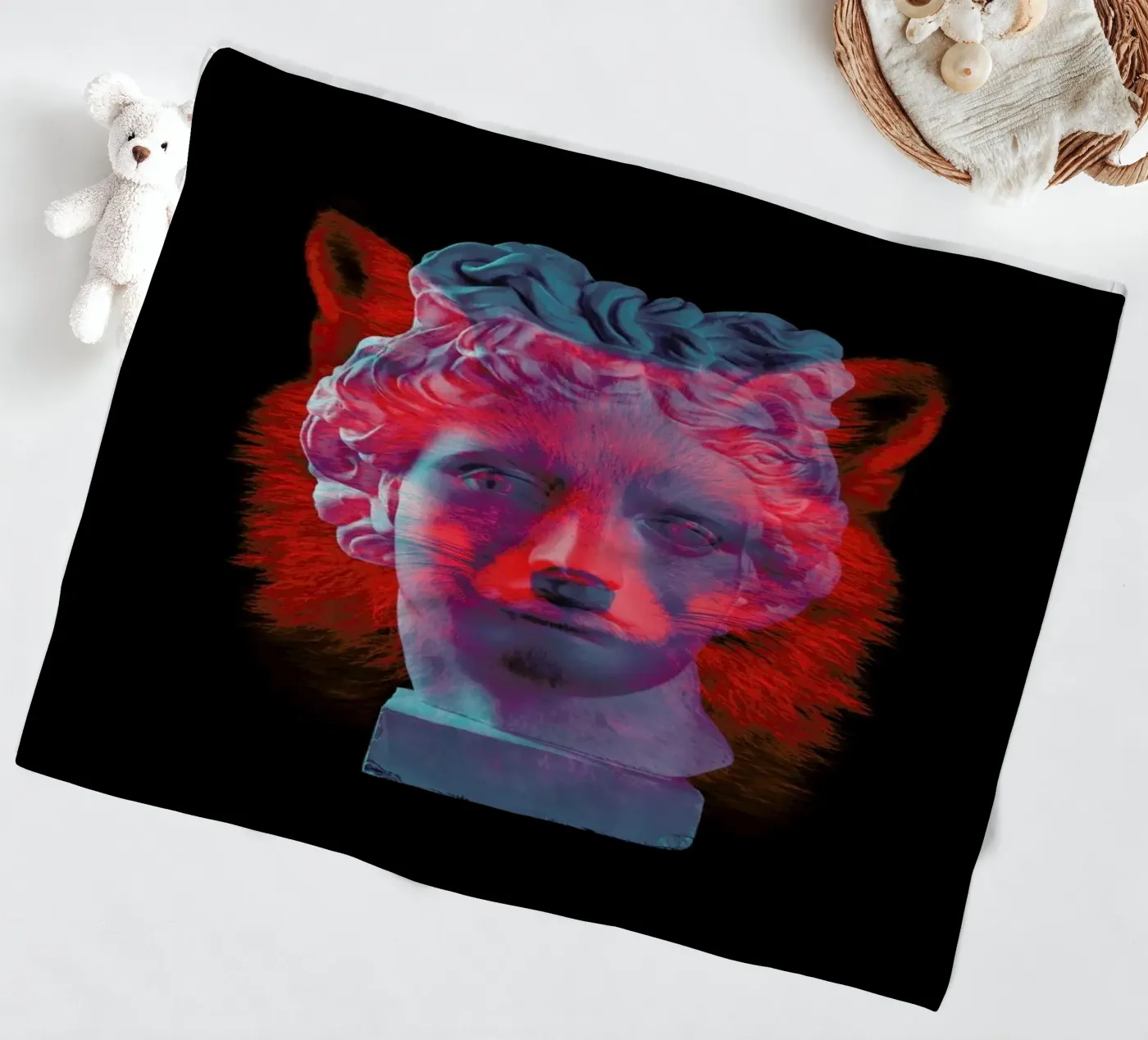 Fox fleecedeken van Chris Wharton