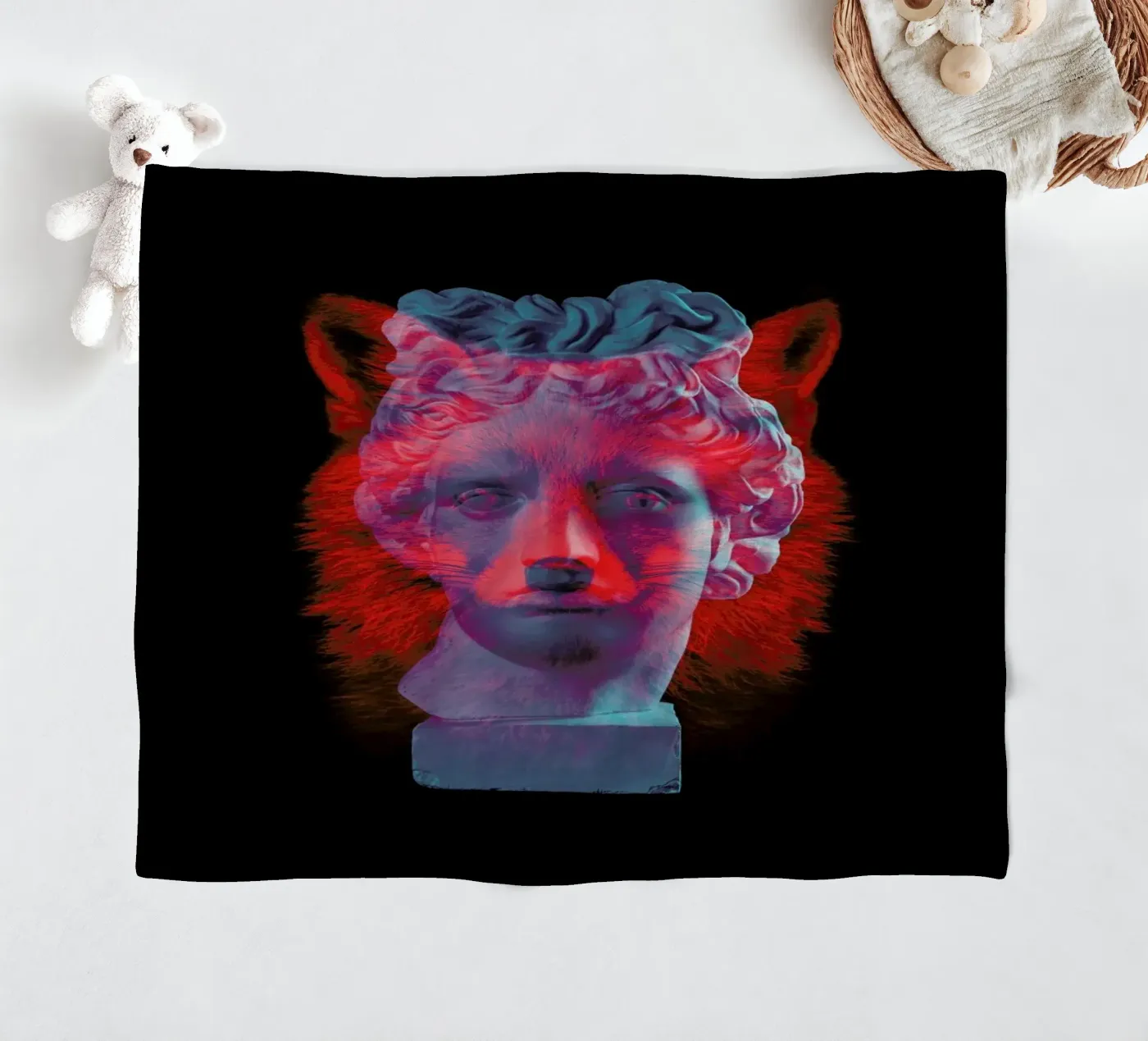 Fox fleecedeken van Chris Wharton