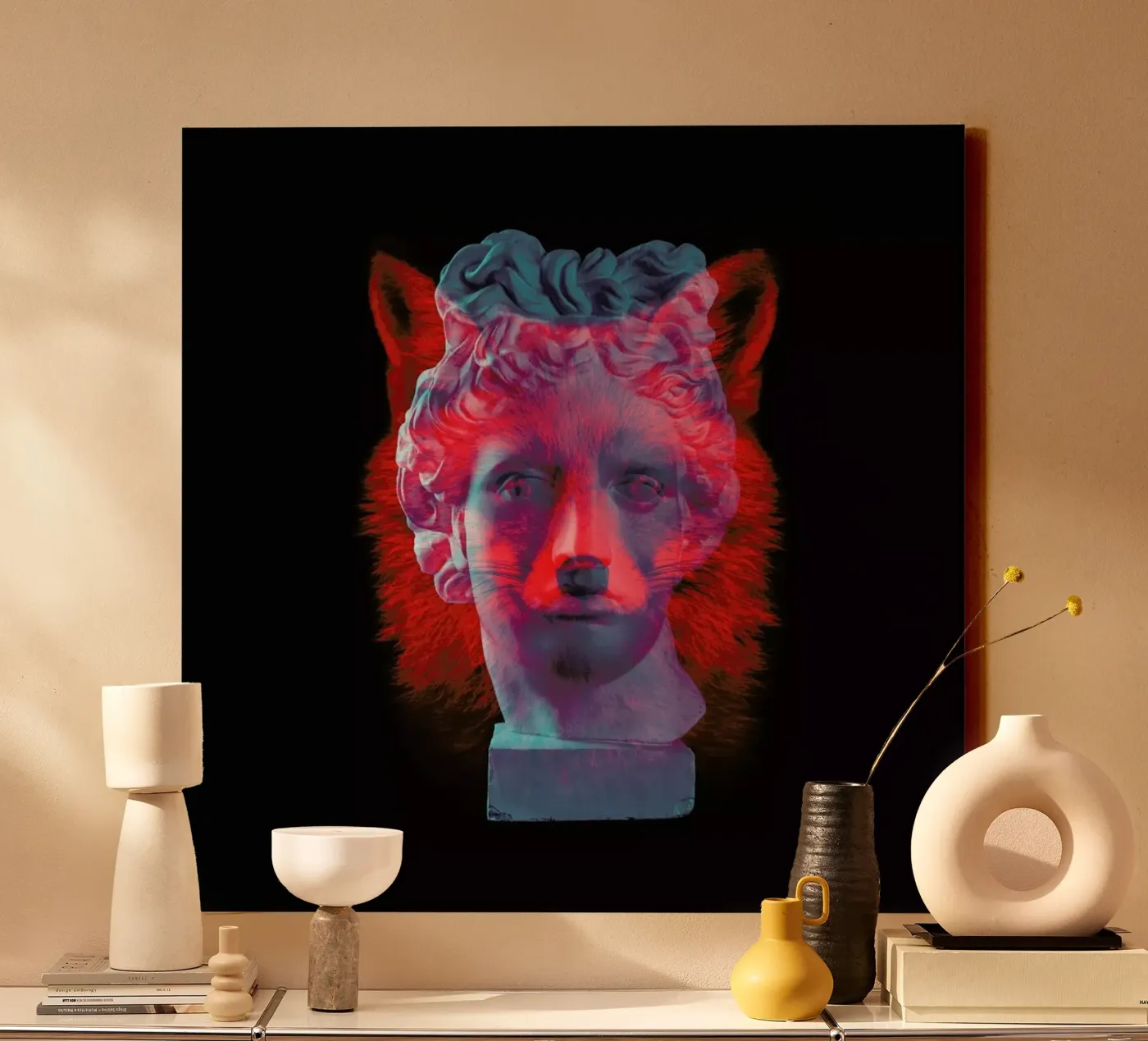 Fox canvas by Chris Wharton