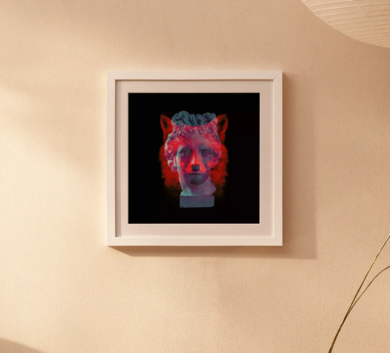 Fox poster van Chris Wharton