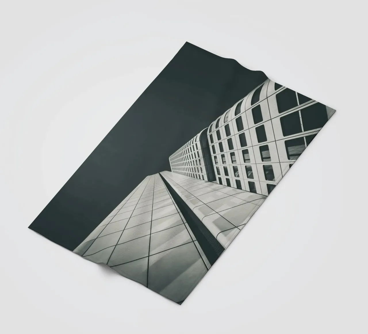 Mainhatten coperta in pile da Flo Klein