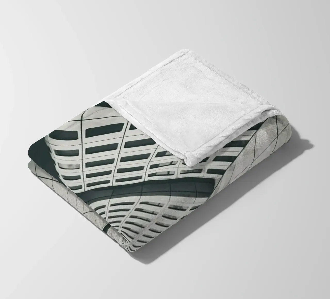 Mainhatten coperta in pile da Flo Klein