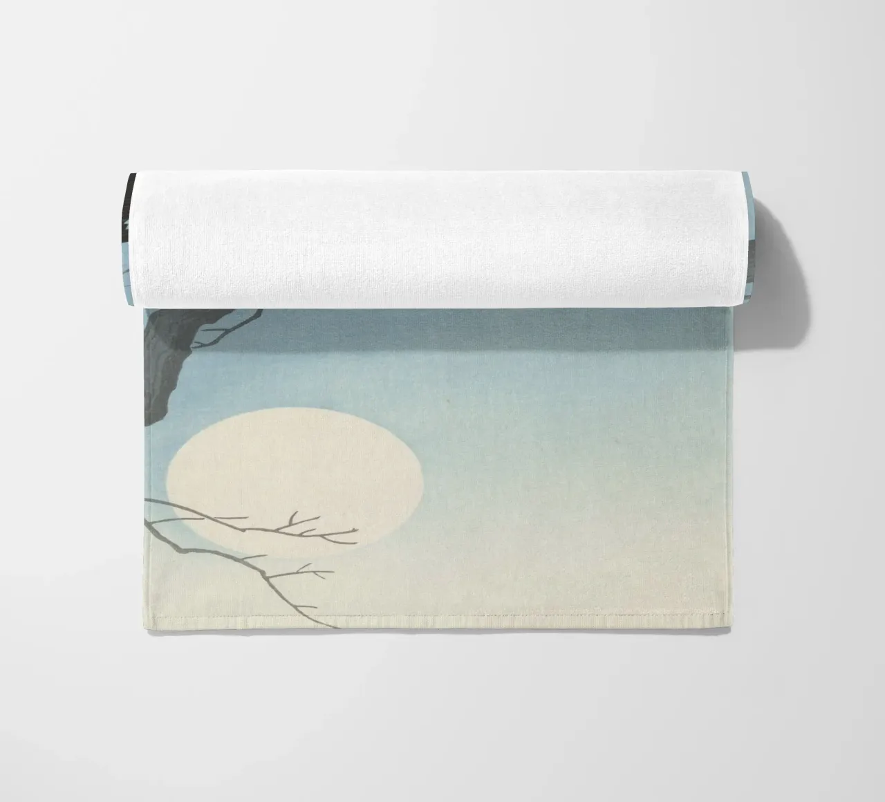 Due corvi su un ramo - Ohara Koson telo mare da William Store