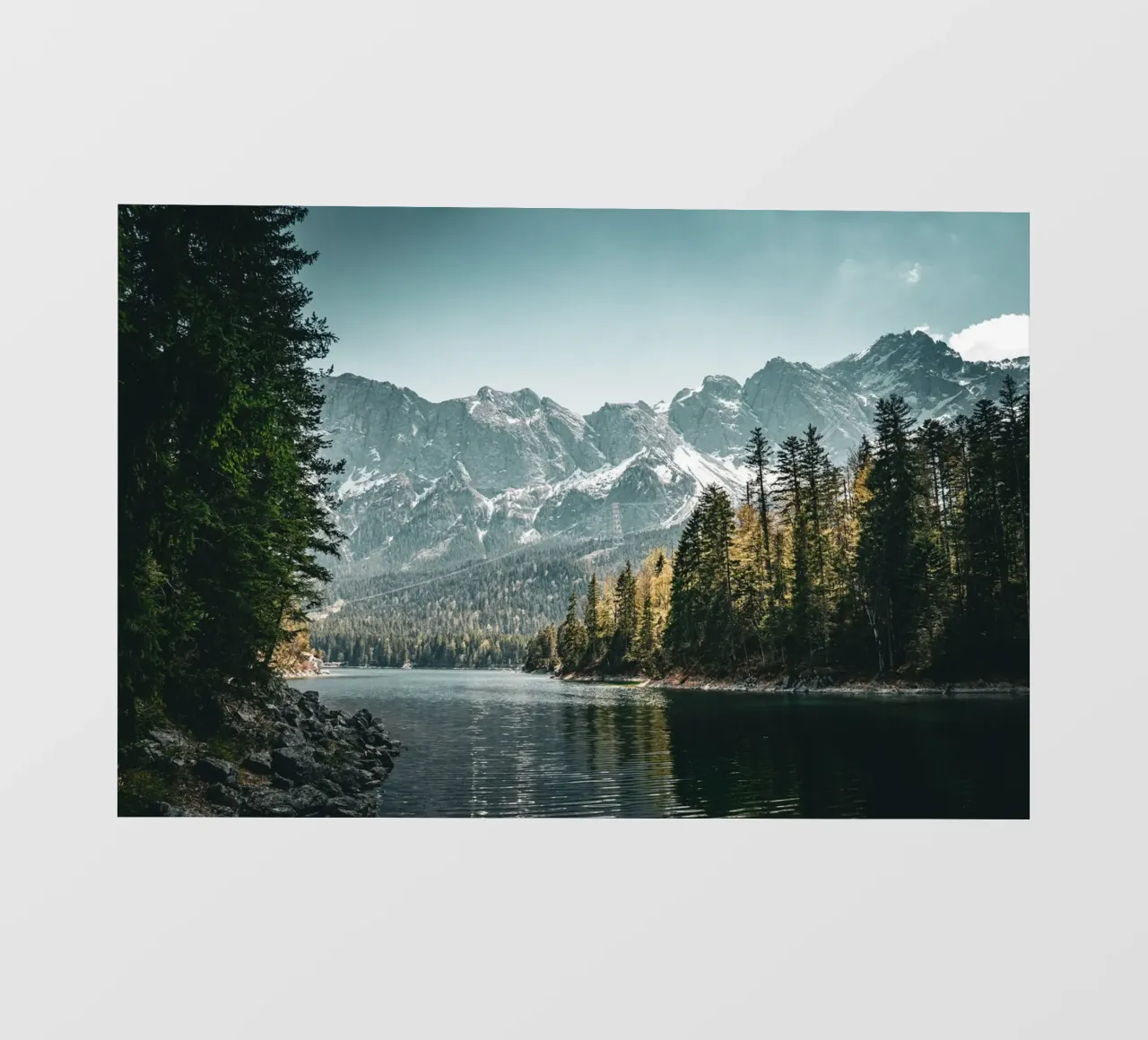 Eibsee 3 carta da parati fotografica da Flo Klein