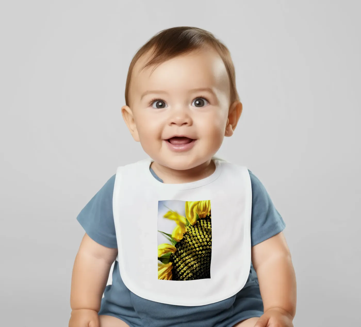 Sunflower bavoir de Shot By Clint