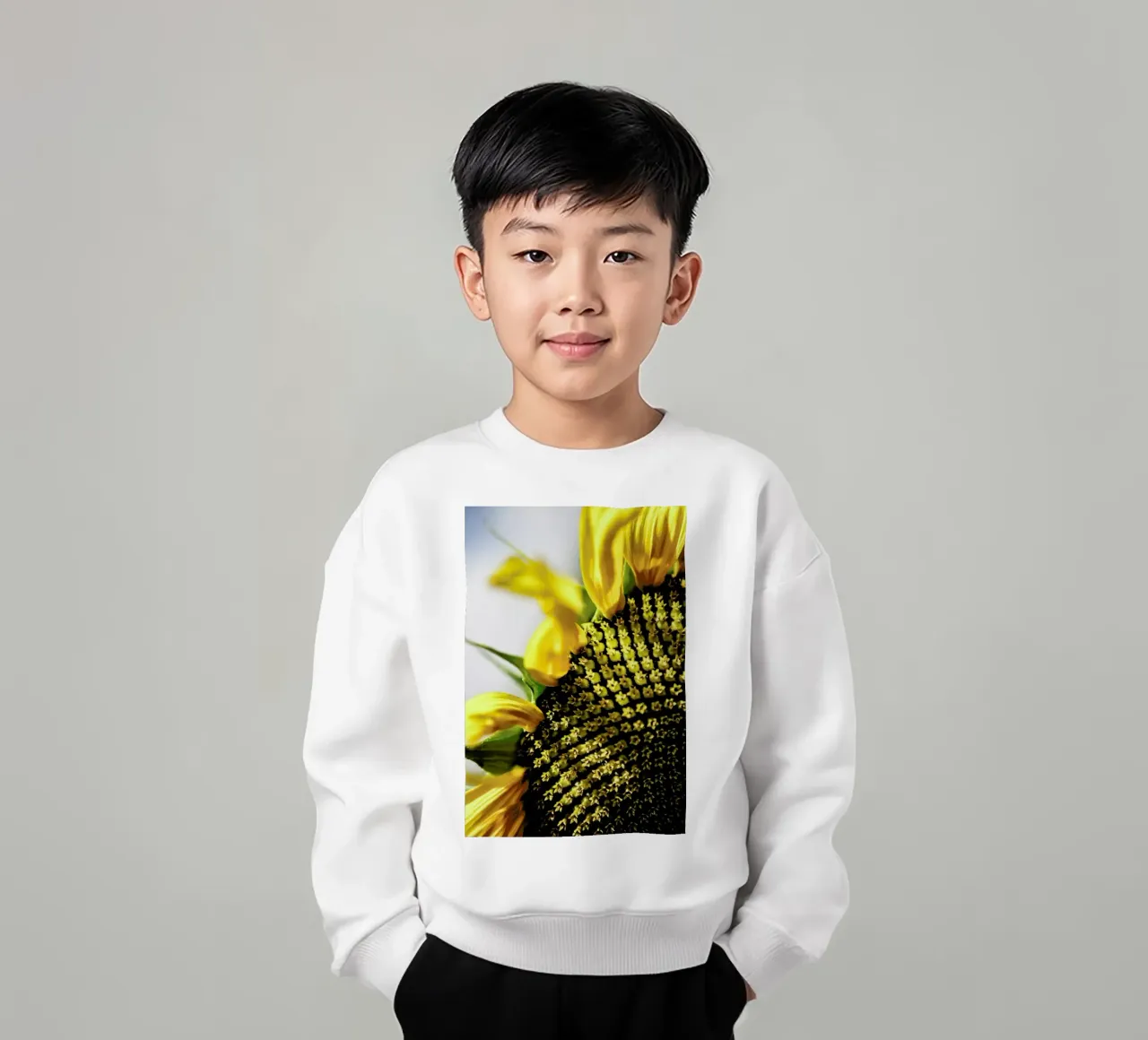 Sunflower felpa bambino da Shot By Clint