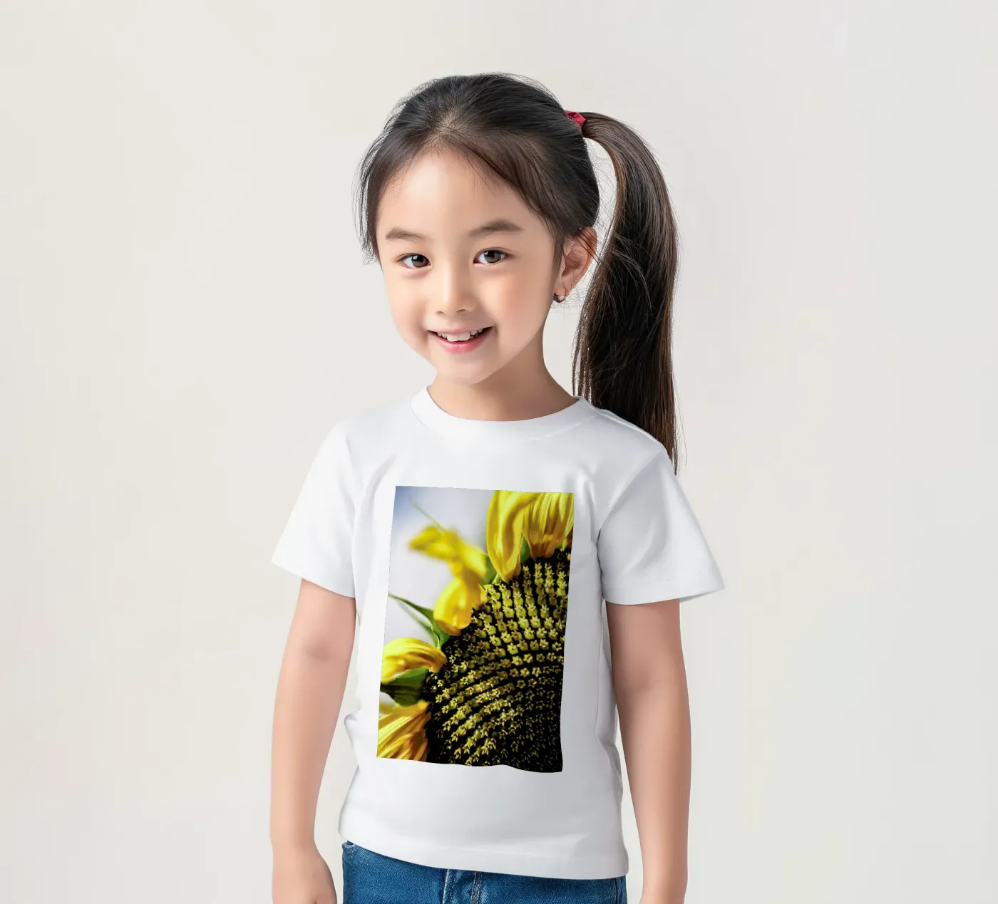 Sunflower t-shirt bambini da Shot By Clint