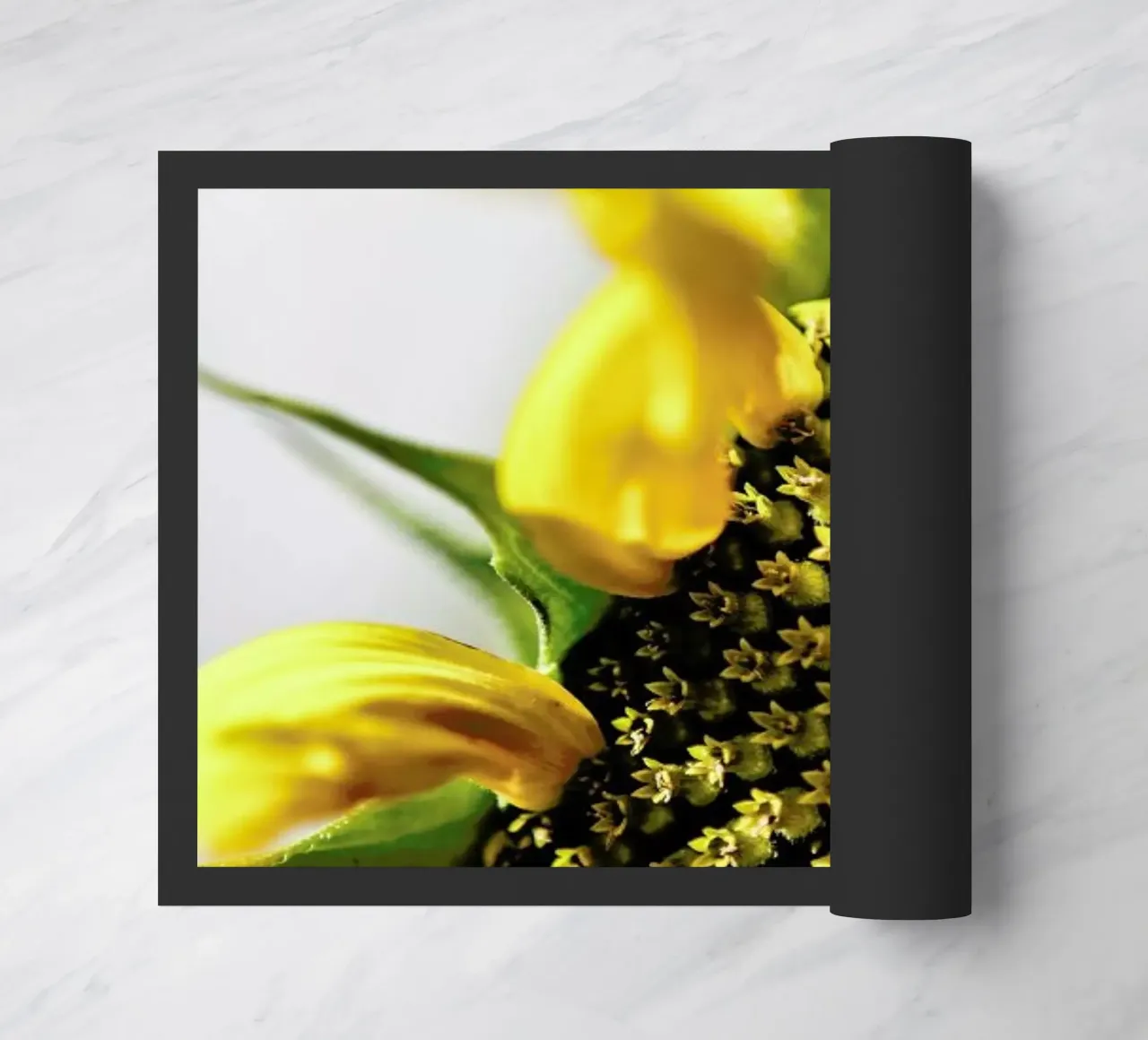 Sunflower deurmat van Shot By Clint