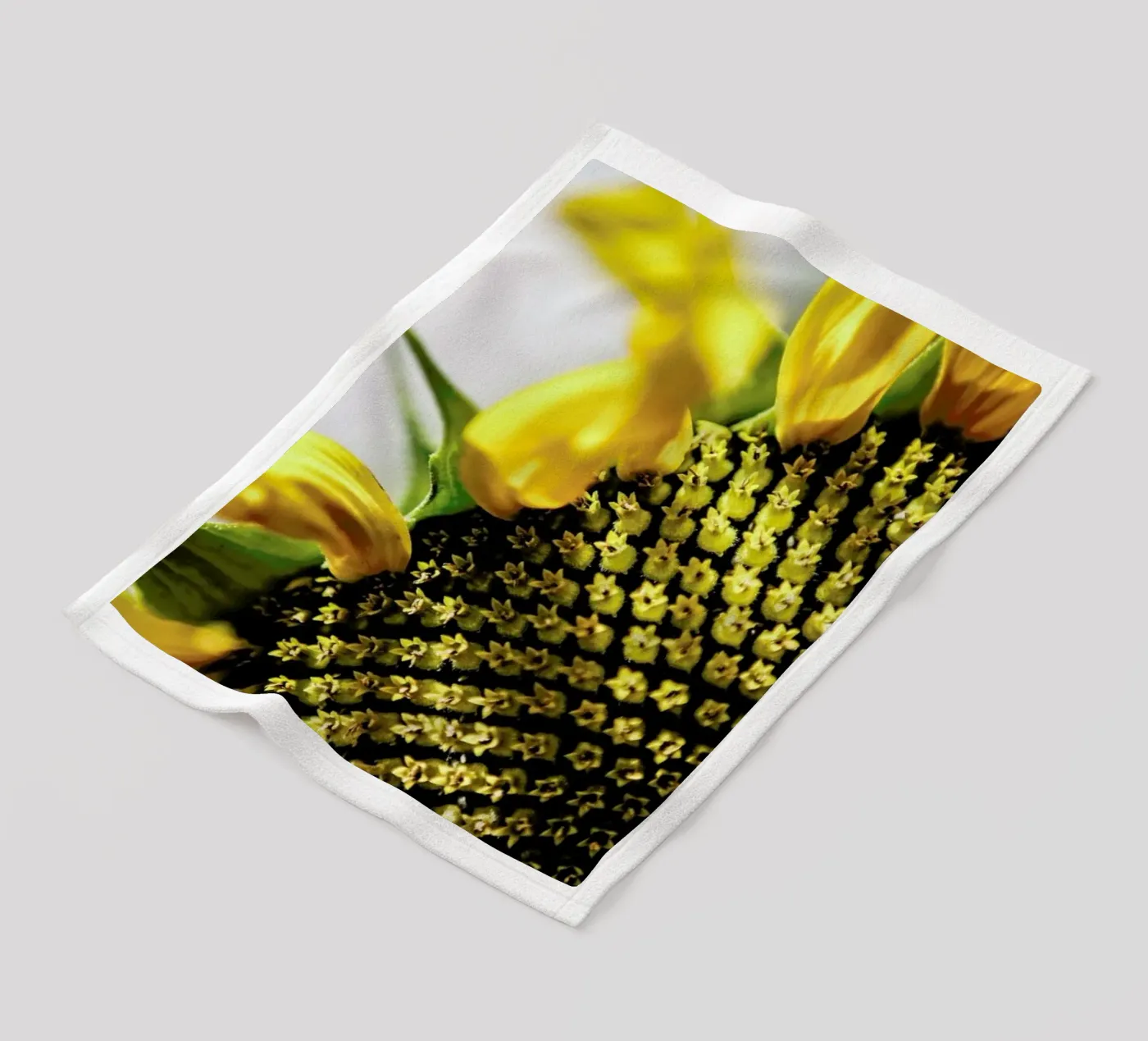 Sunflower fleecedeken van Shot By Clint