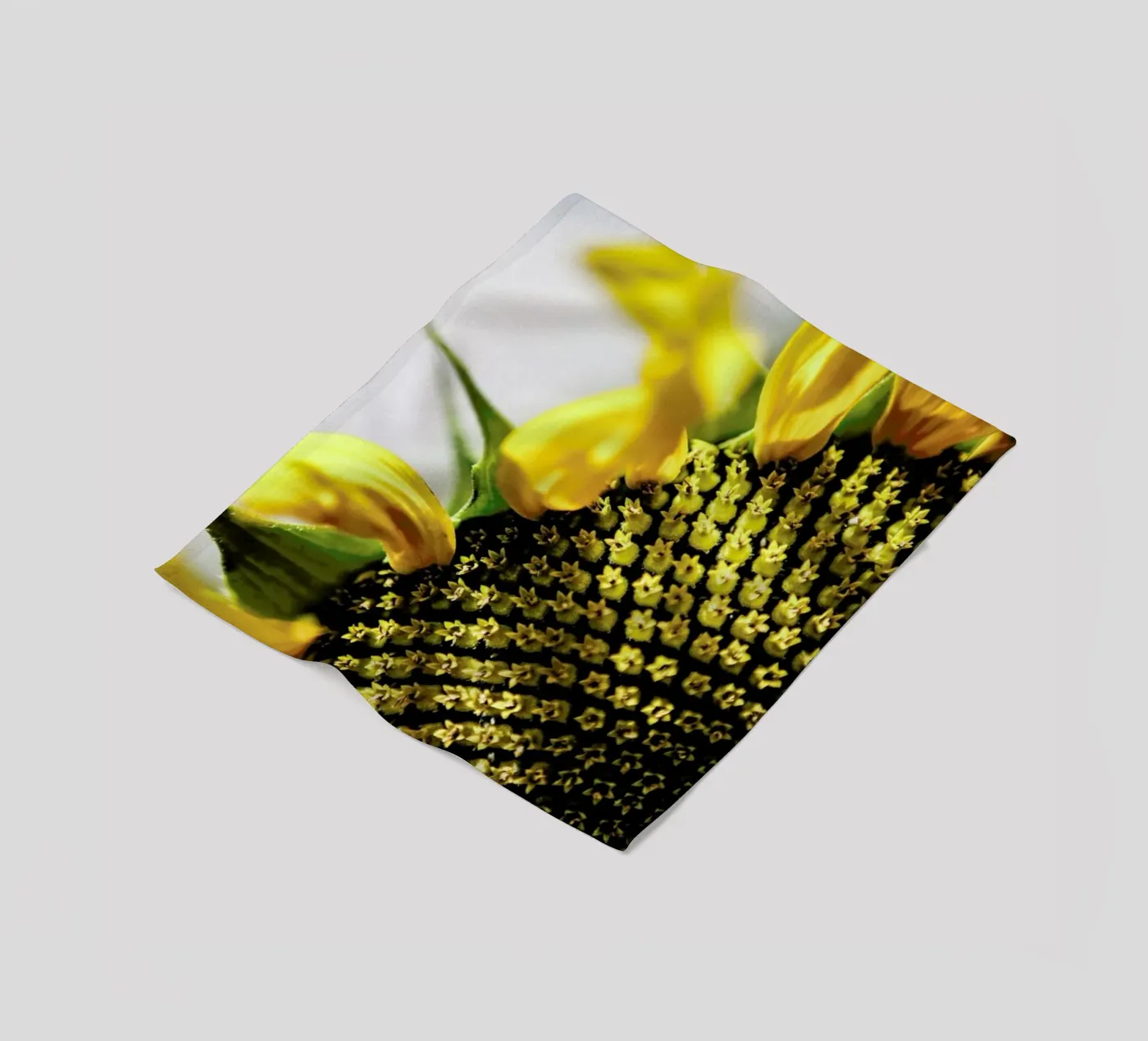 Sunflower fleecedeken van Shot By Clint