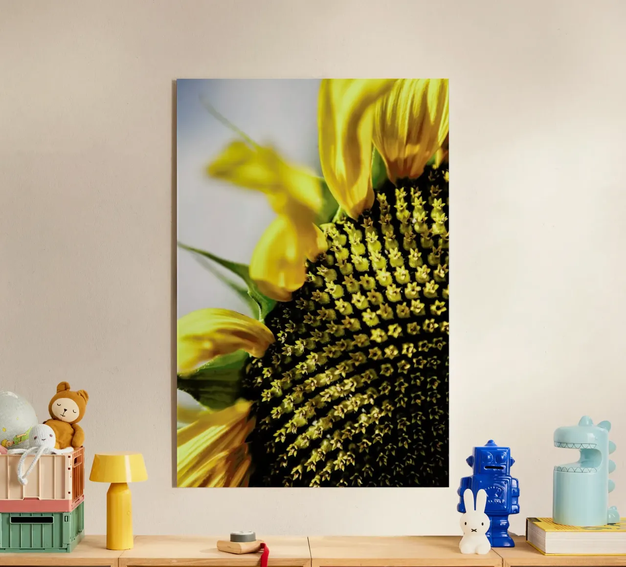 Sunflower acrylic glass by Shot By Clint