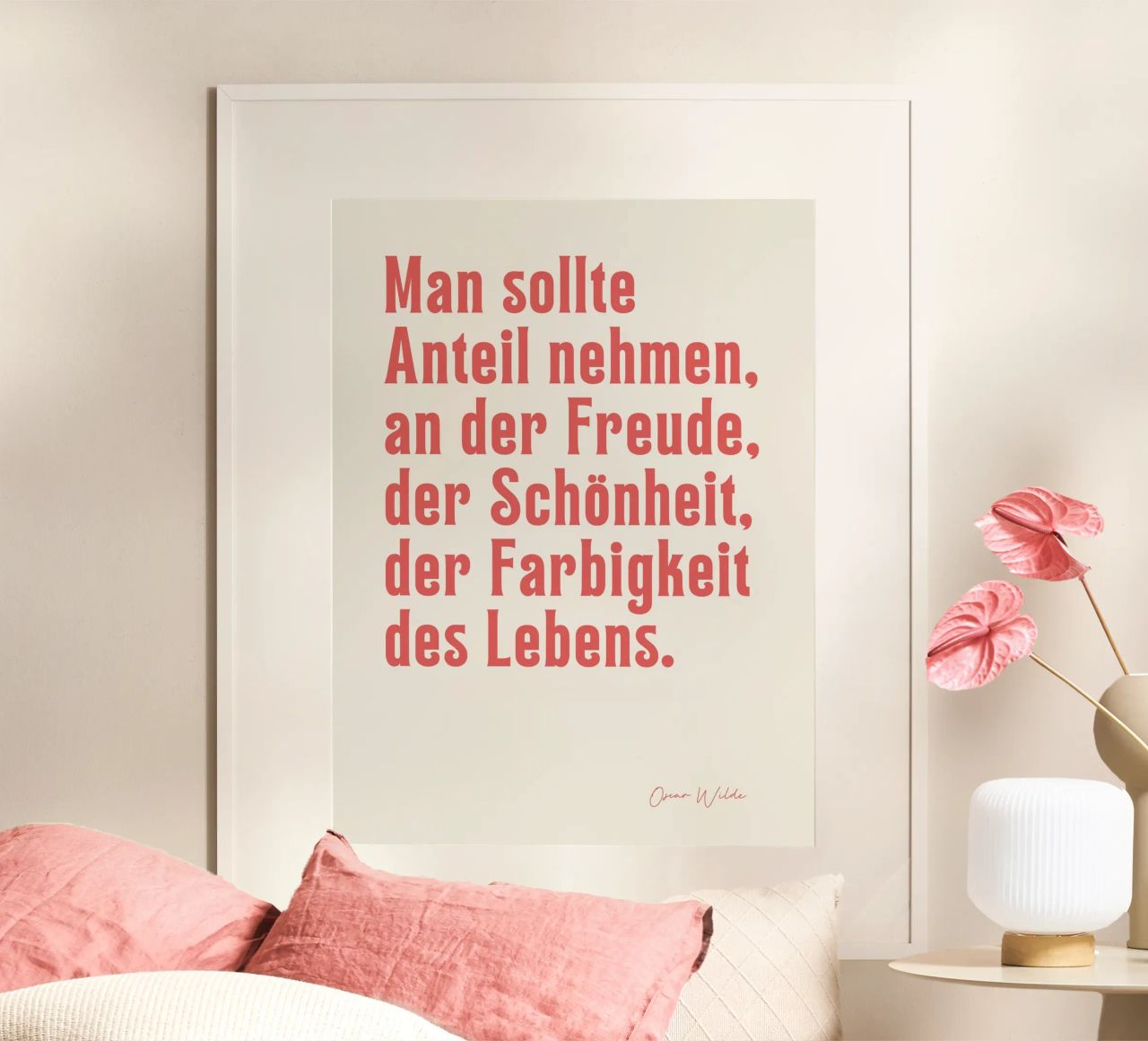 Freude am Leben Poster von Ohkimiko